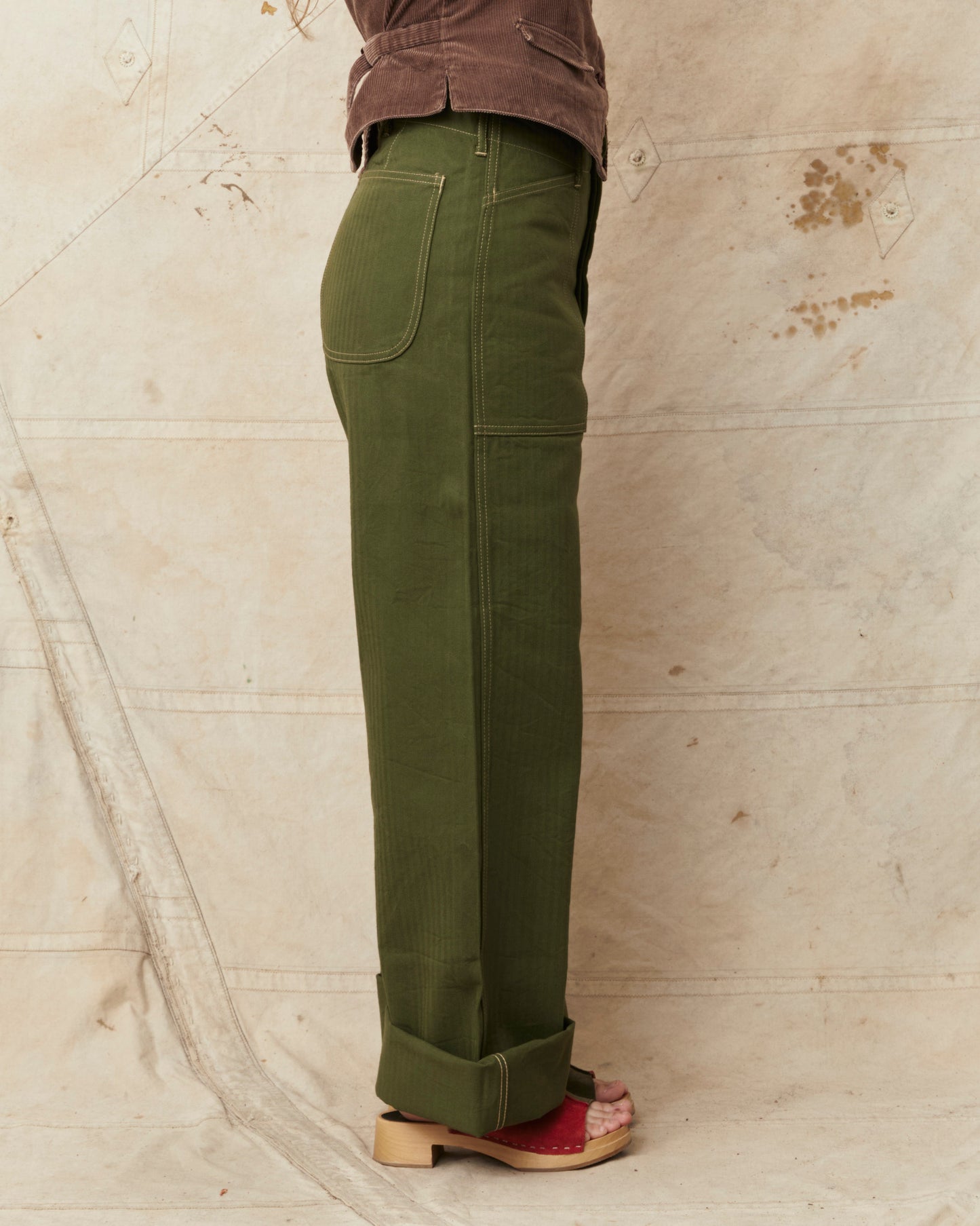 Buzz Rickson's BR42534 USMC M-41 HBT Twill Pants