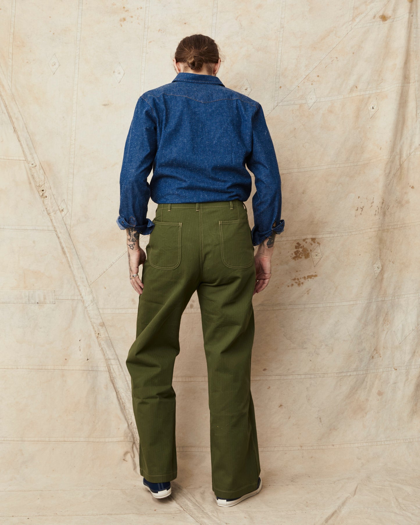 Buzz Rickson's BR42534 USMC M-41 HBT Twill Pants
