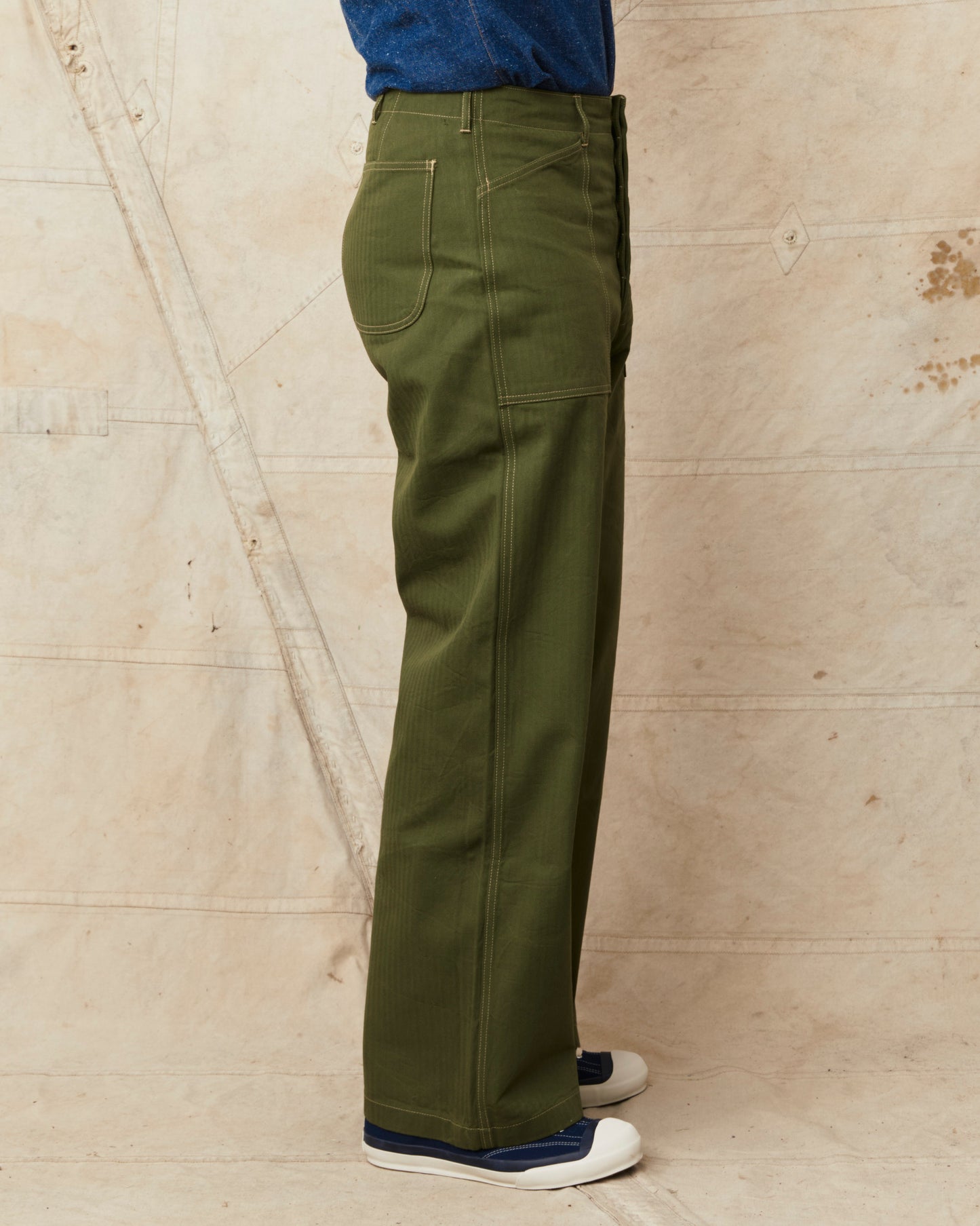 Buzz Rickson's BR42534 USMC M-41 HBT Twill Pants