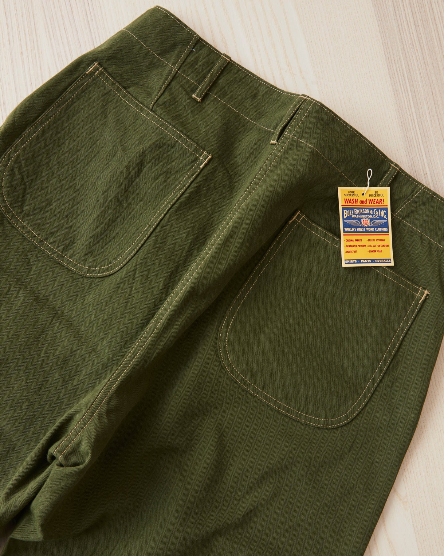 Buzz Rickson's BR42534 USMC M-41 HBT Twill Pants