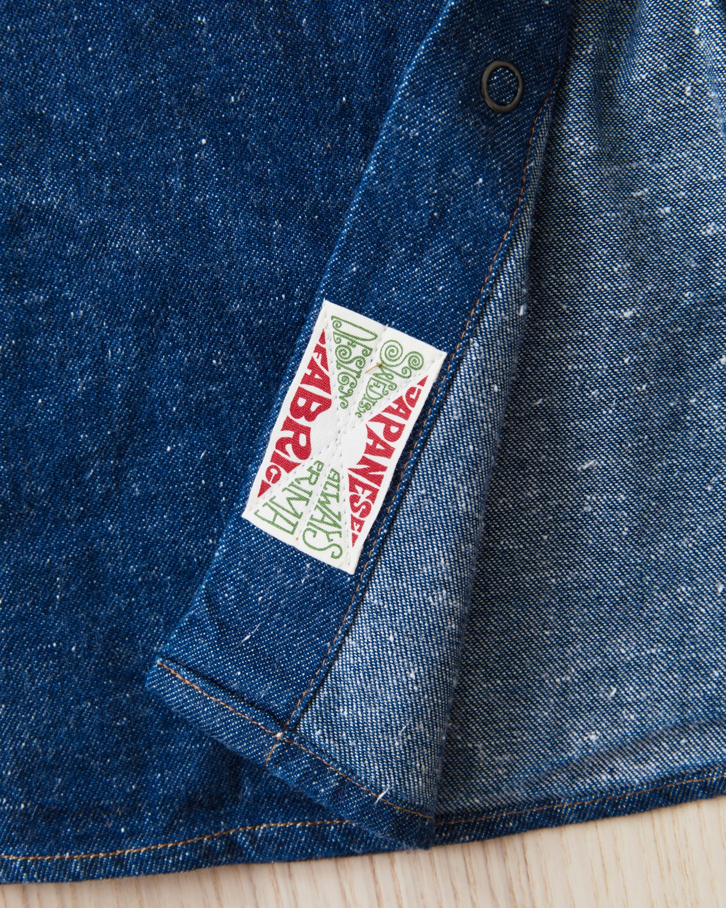 Indigofera Ryman Denim Shirt Neppy Indigo