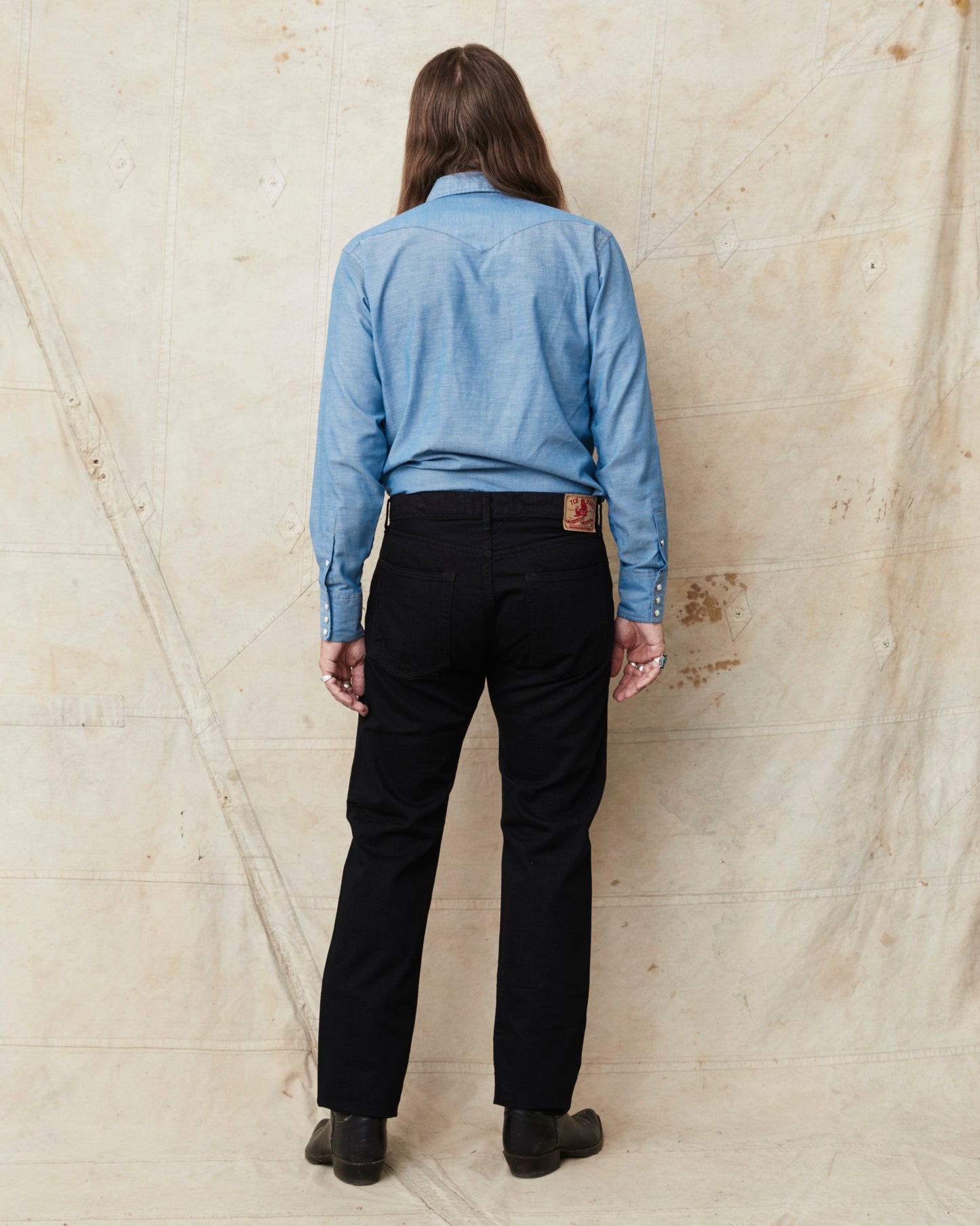 TCB Jeans Pre-Shrunk 505 Jeans One Wash Black