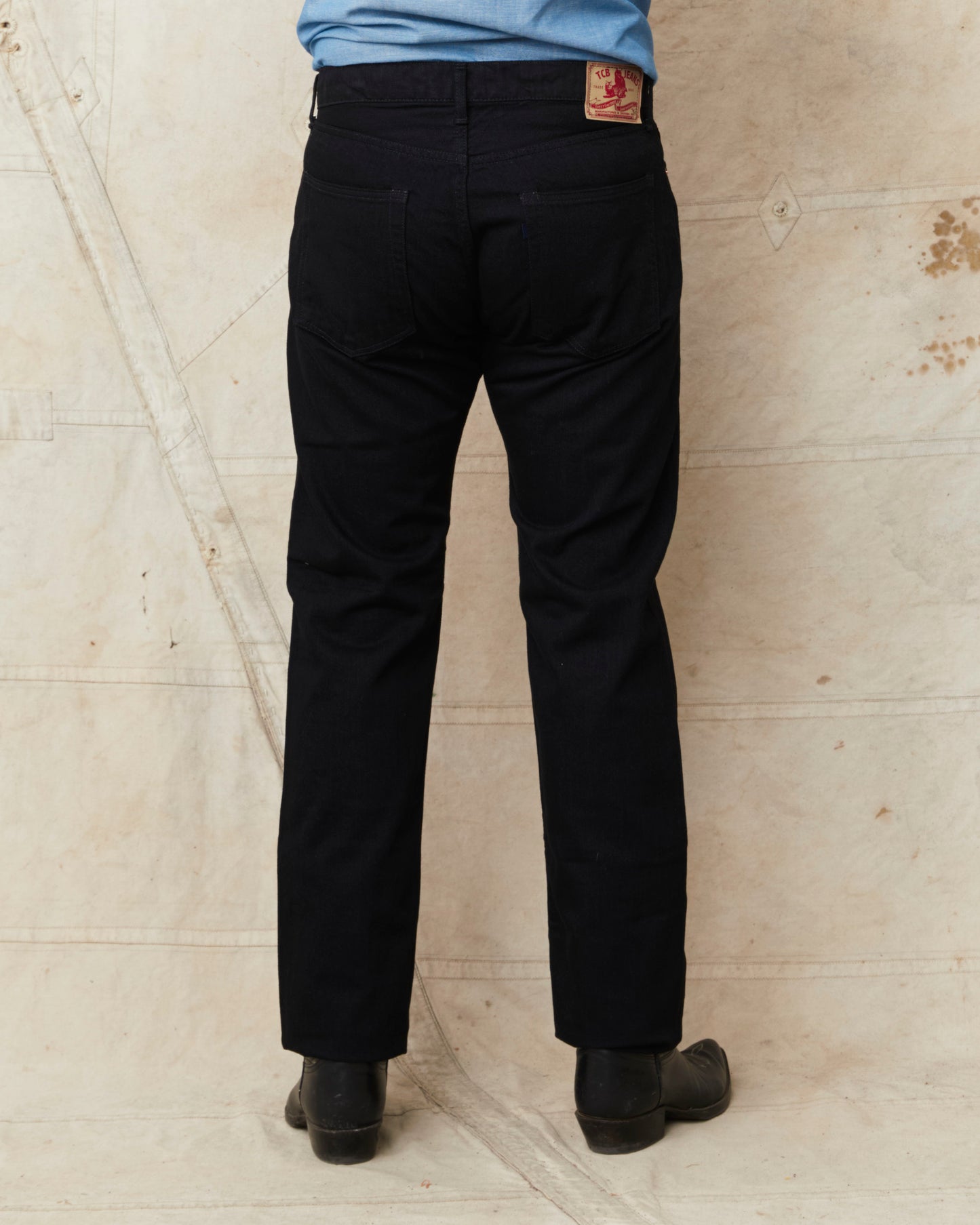 TCB Jeans Pre-Shrunk 505 Jeans One Wash Black
