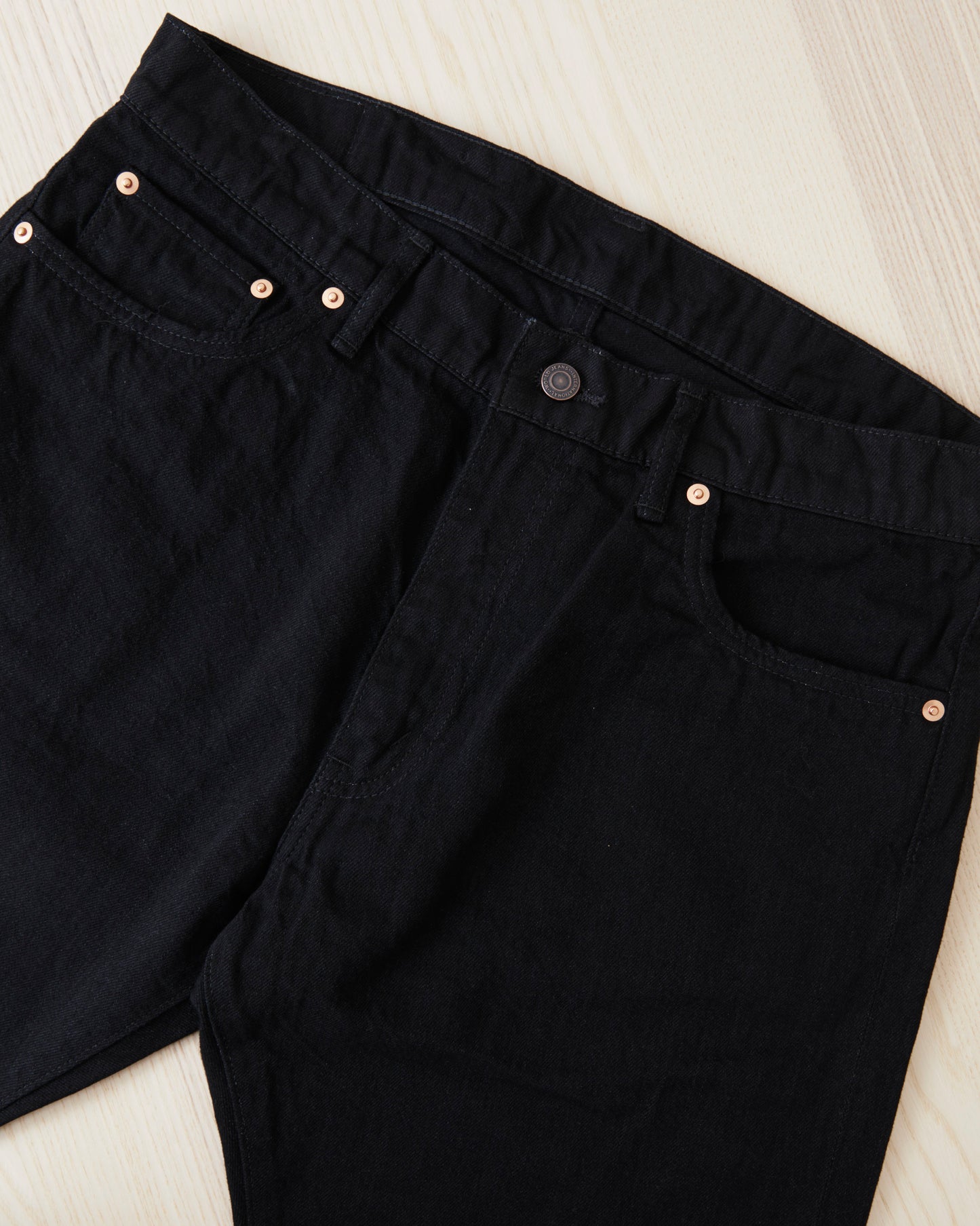 TCB Jeans Pre-Shrunk 505 Jeans One Wash Black