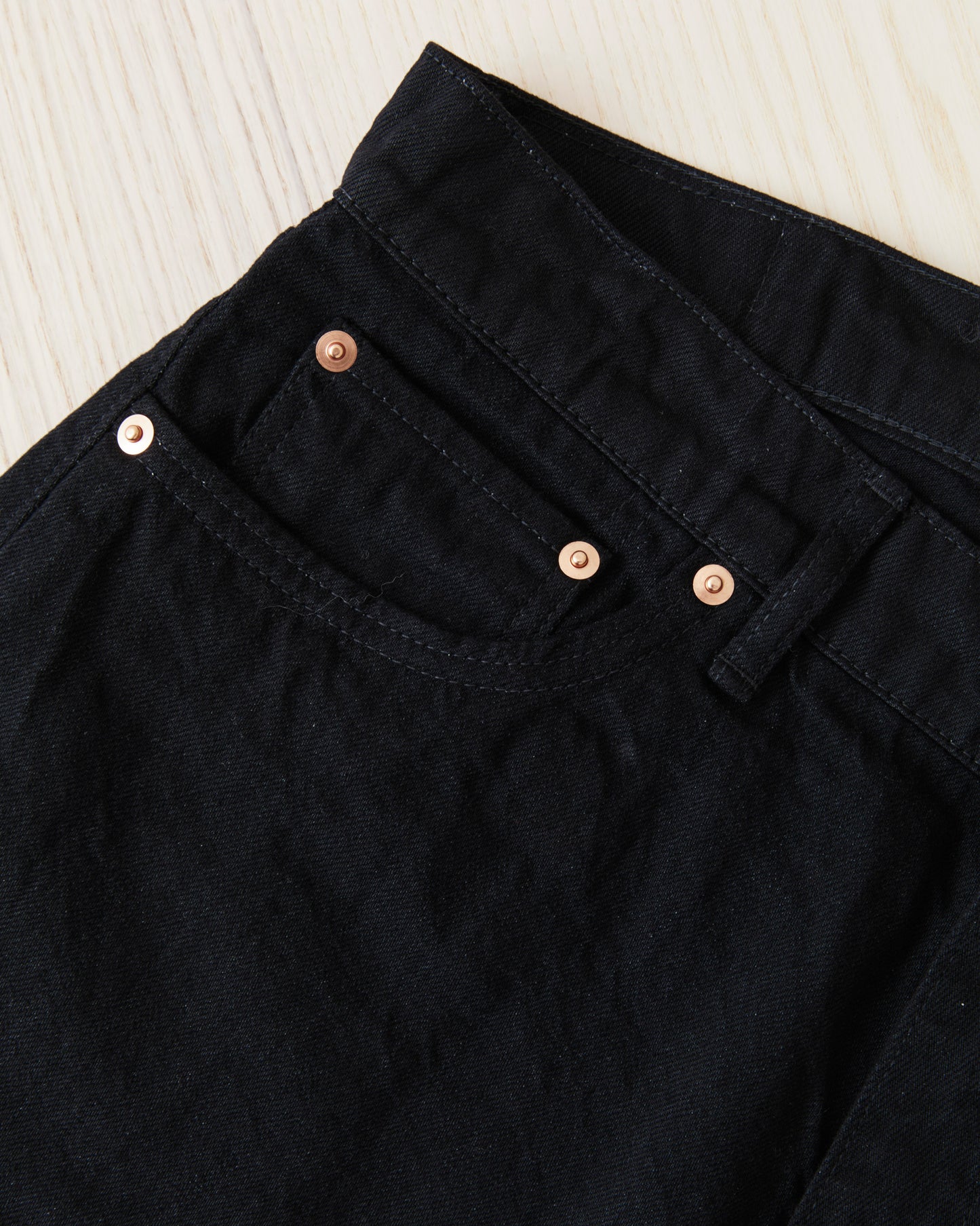TCB Jeans Pre-Shrunk 505 Jeans One Wash Black
