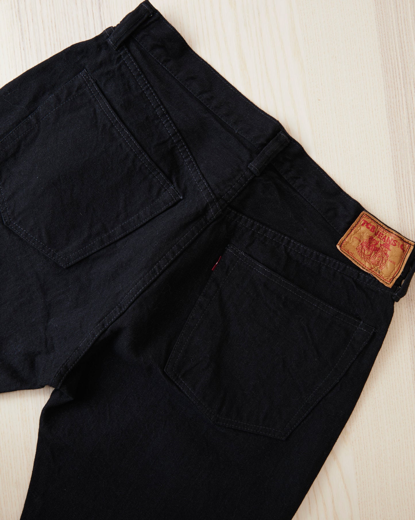 TCB Jeans Late S40's Fit One Wash Black 14oz