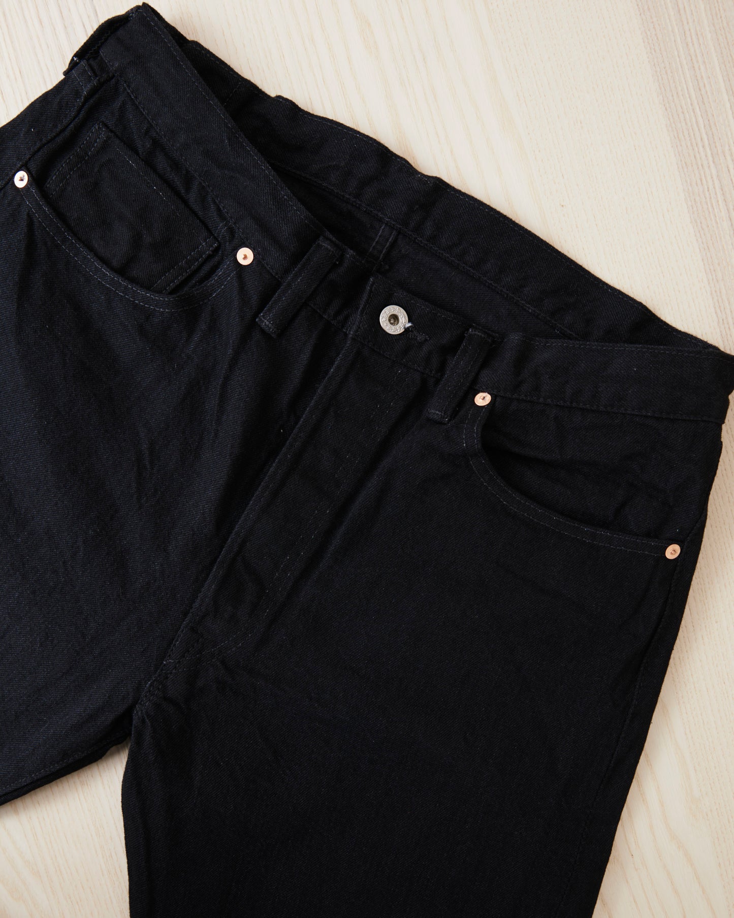 TCB Jeans Late S40's Fit One Wash Black 14oz