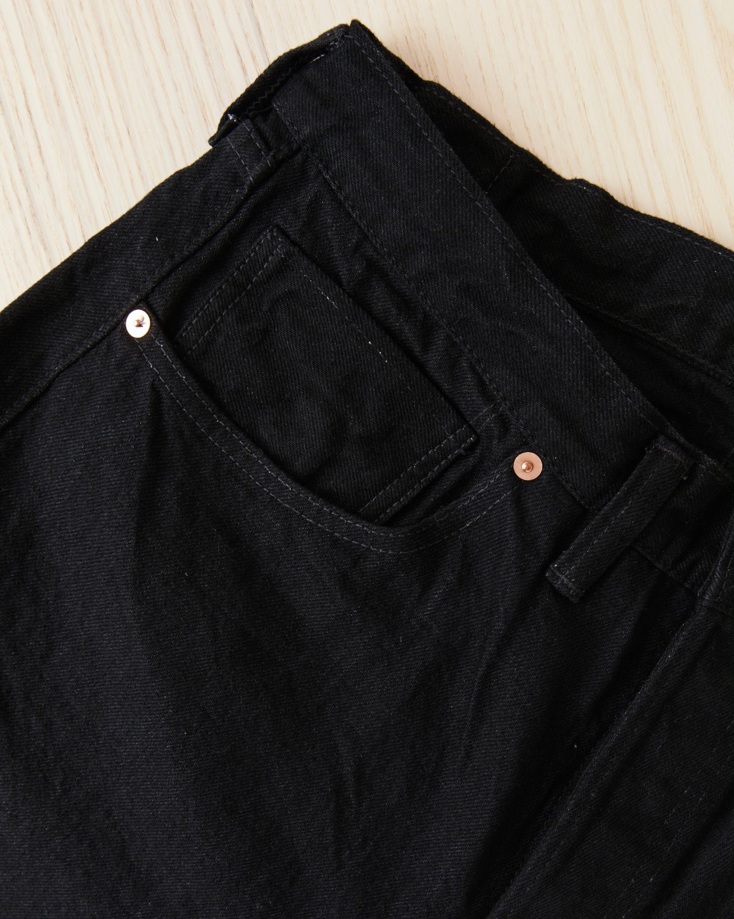 TCB Jeans Late S40's Fit One Wash Black 14oz