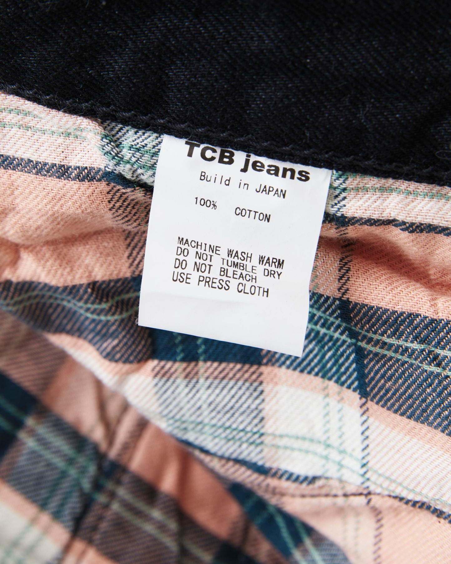 TCB Jeans Late S40's Fit One Wash Black 14oz