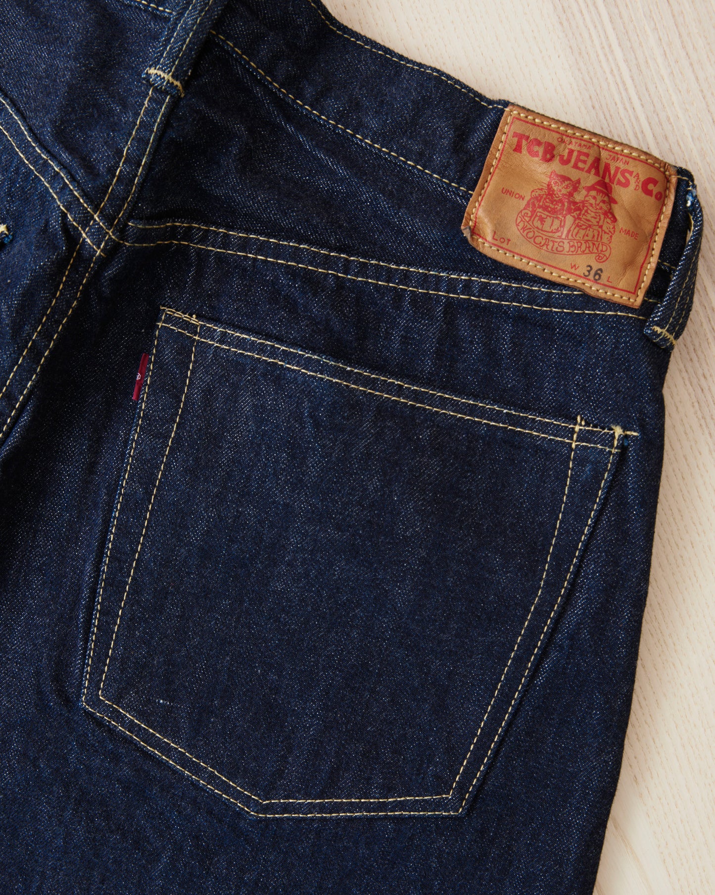 TCB Jeans Late S40's Fit One Wash 13.5oz