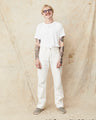 Sugar Cane & Co. SC42560 1947 Model 13 oz White Denim One Wash