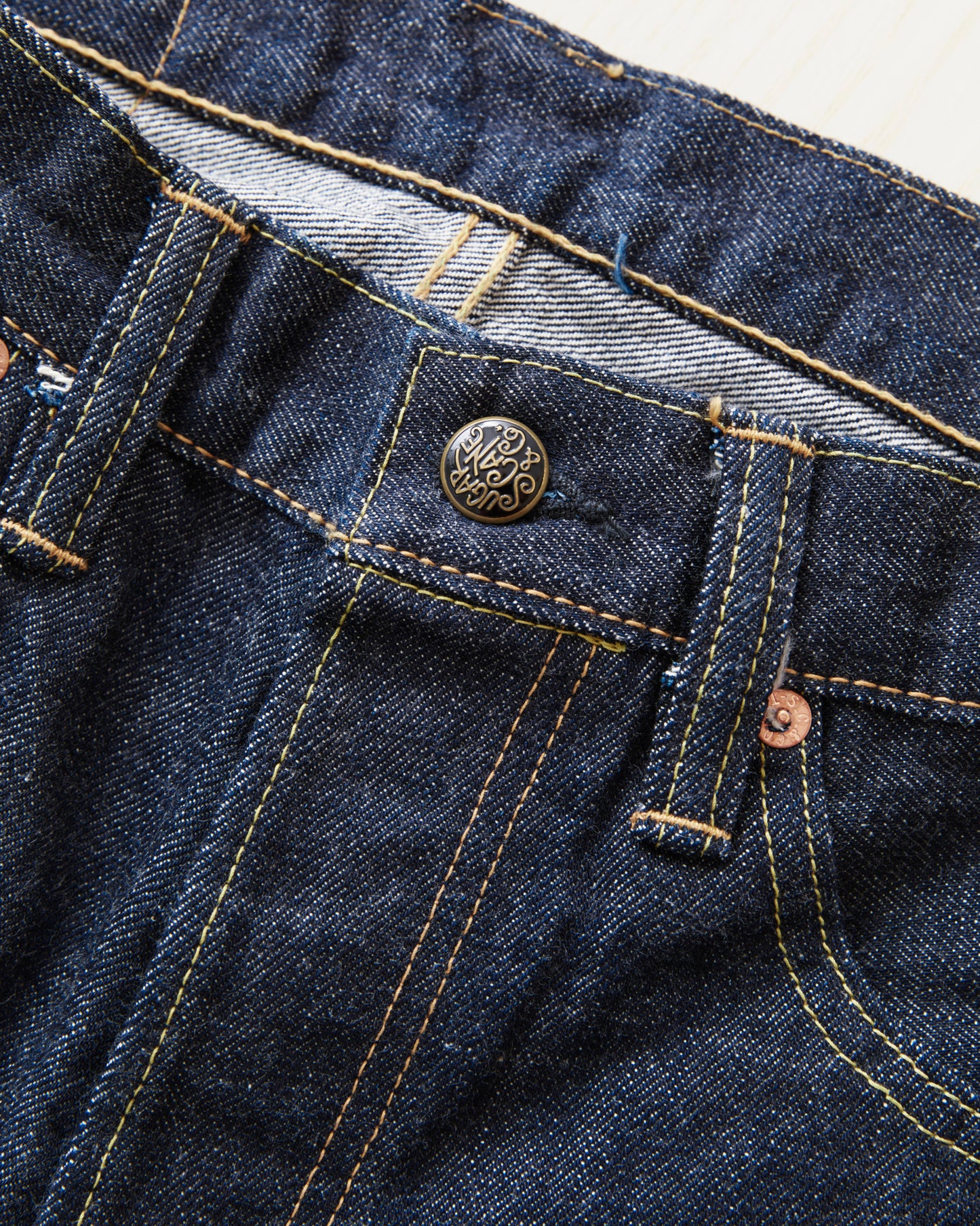 Sugar cane & Co. Lot SC40065 14,25 Oz Denim Union Star Jeans