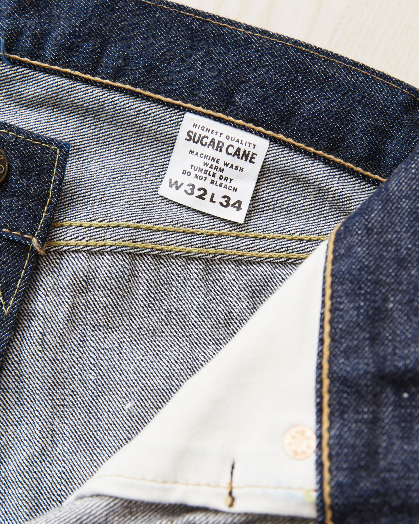 Sugar cane & Co. Lot SC40065 14,25 Oz Denim Union Star Jeans