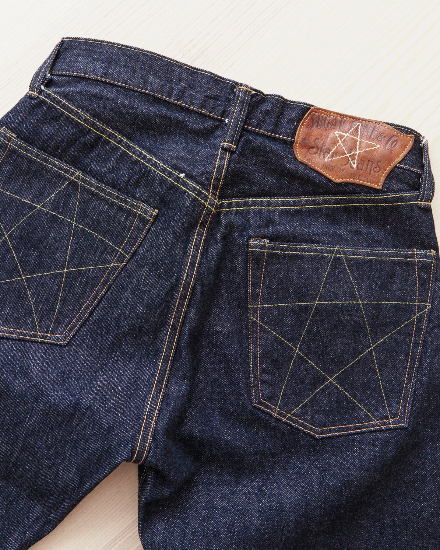 Sugar cane & Co. Lot SC40065 14,25 Oz Denim Union Star Jeans