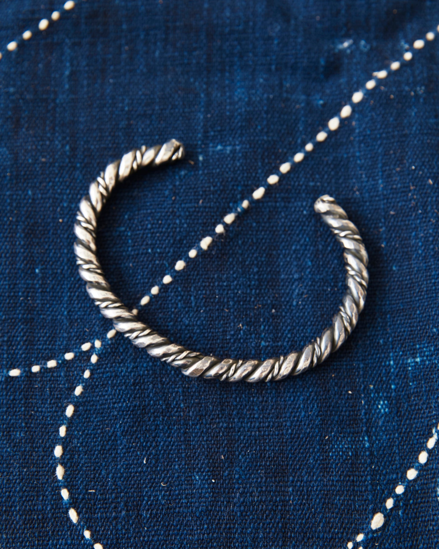 Tenable Crafts TC011 Twisted Silver Bracelet