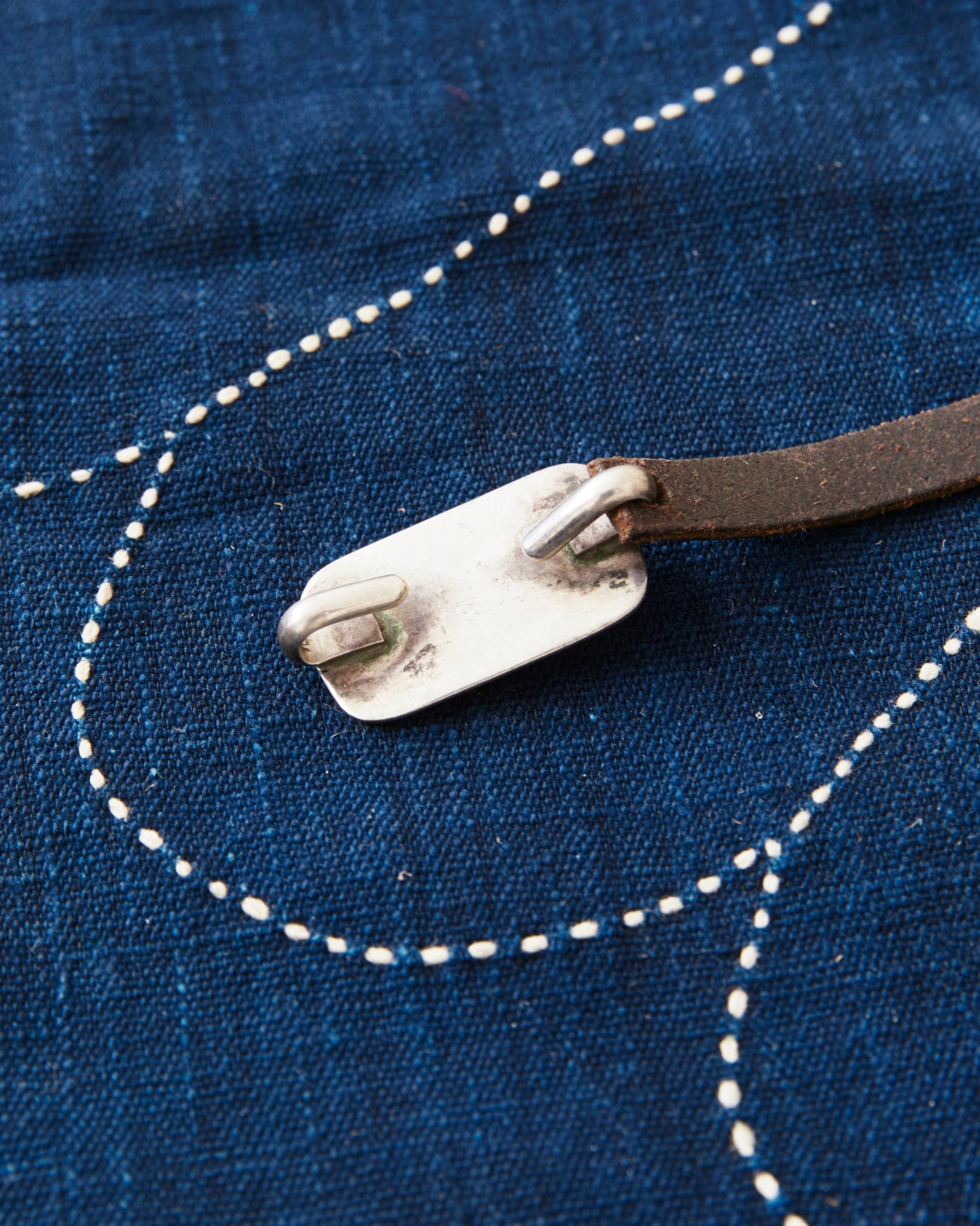 Tenable Crafts TC018 Silver & Leather Bracelet