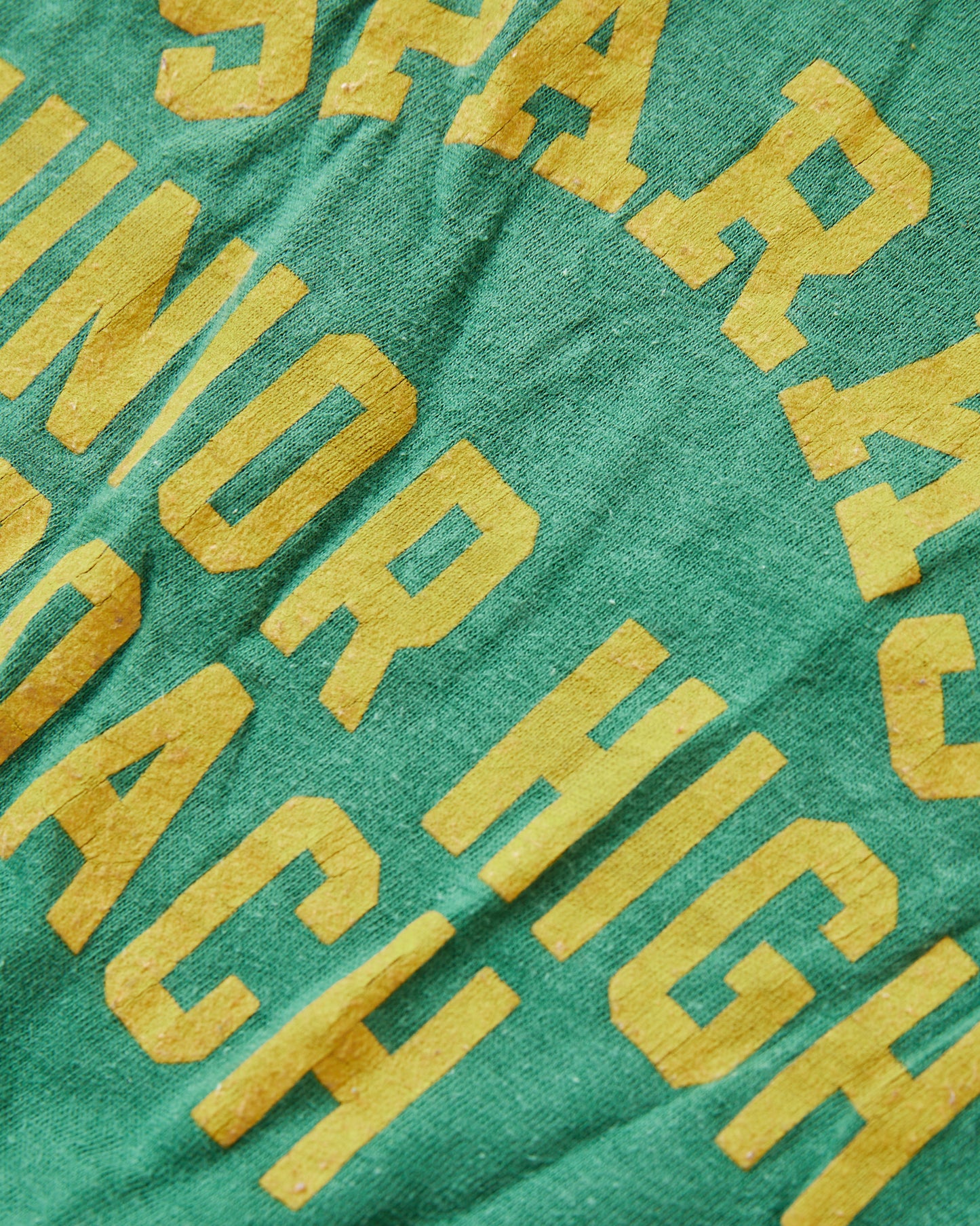 Vintage 50's Champion Running Man T-shirt Green L