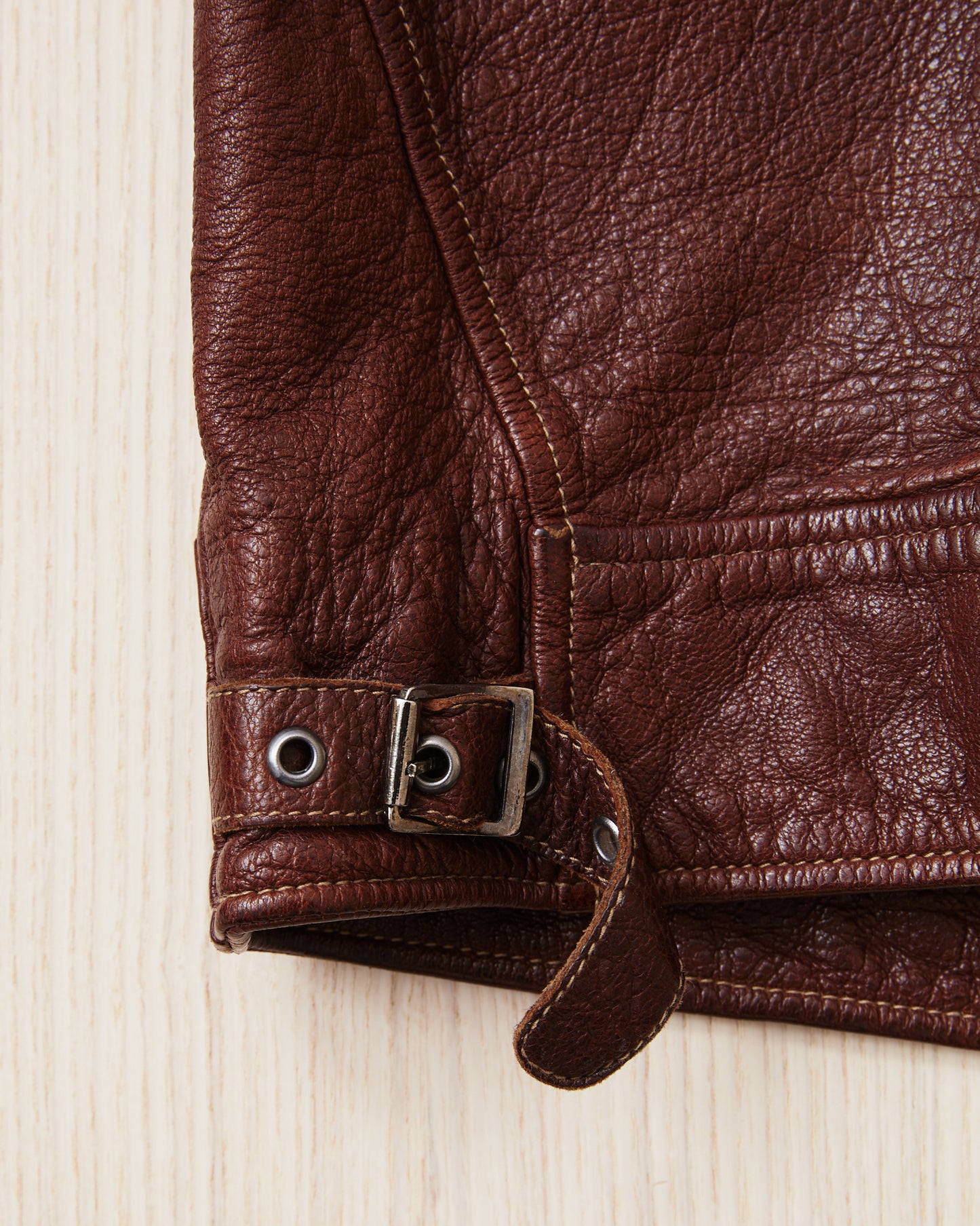 Second Hand Levi's Vintage Clothing Menlo Leather Jacket Size S
