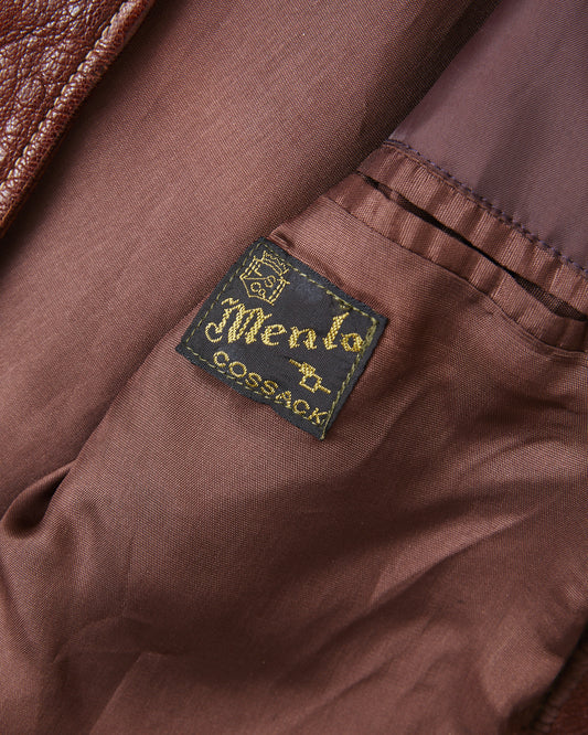 Second Hand Levi's Vintage Clothing Menlo Leather Jacket Size S