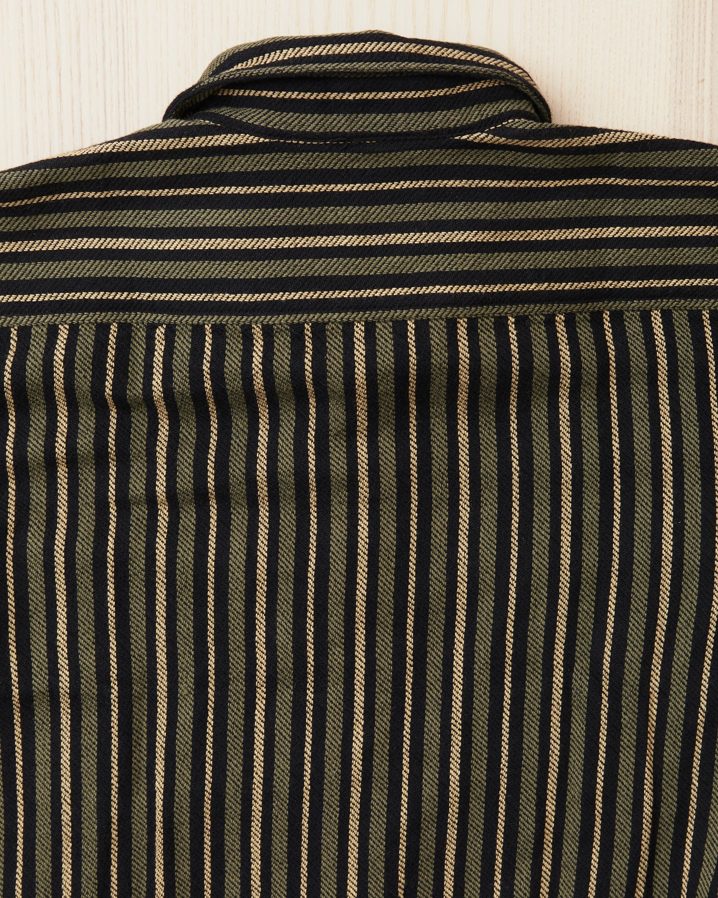 Indigofera McAllen Flannel Work Shirt Black/Beige/Grey
