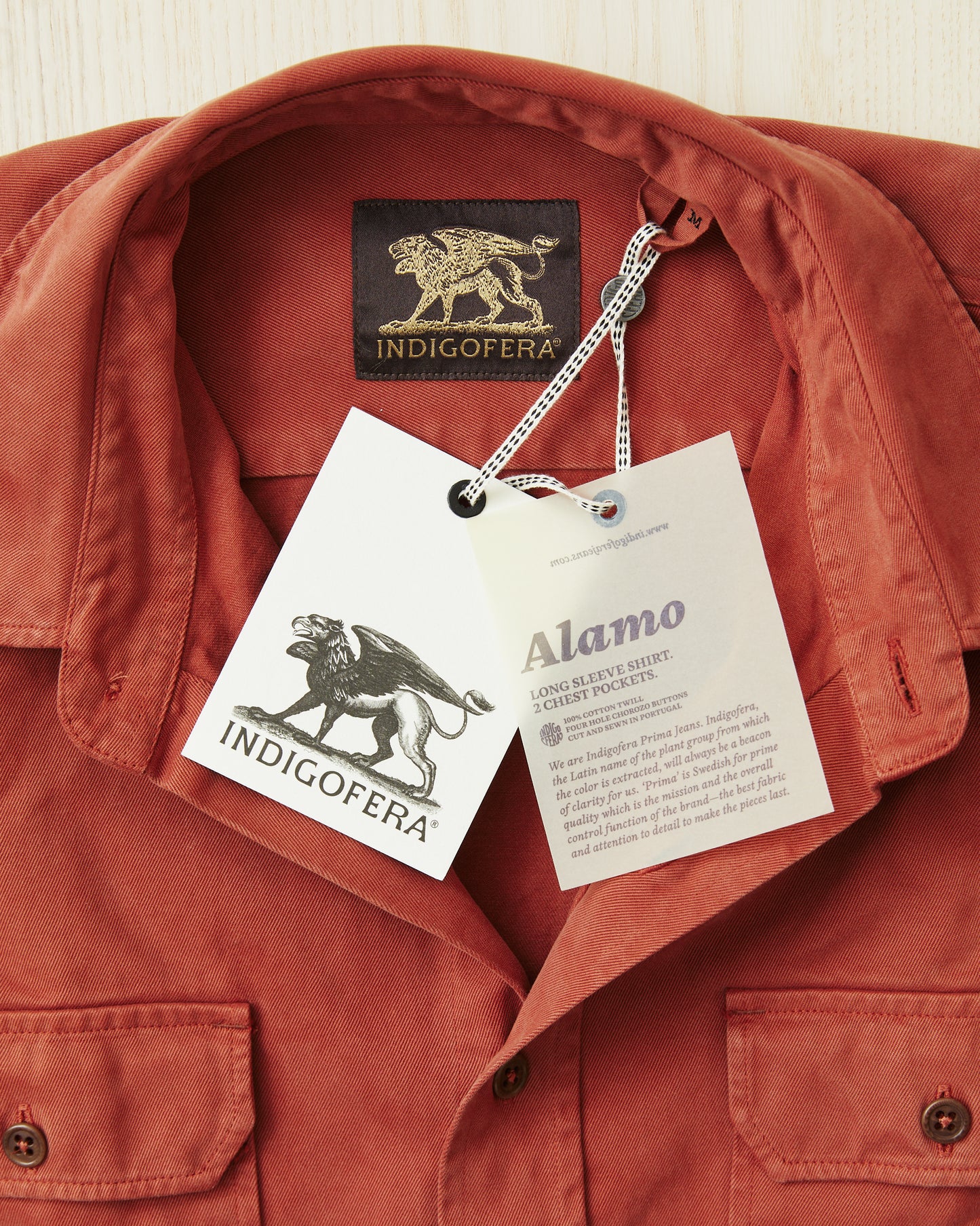 Indigofera Alamo Shirt Auburn