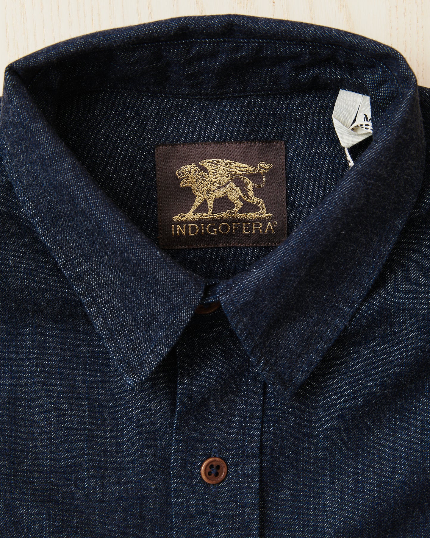 Indigofera Alamo Shirt 8oz Denim Indigo