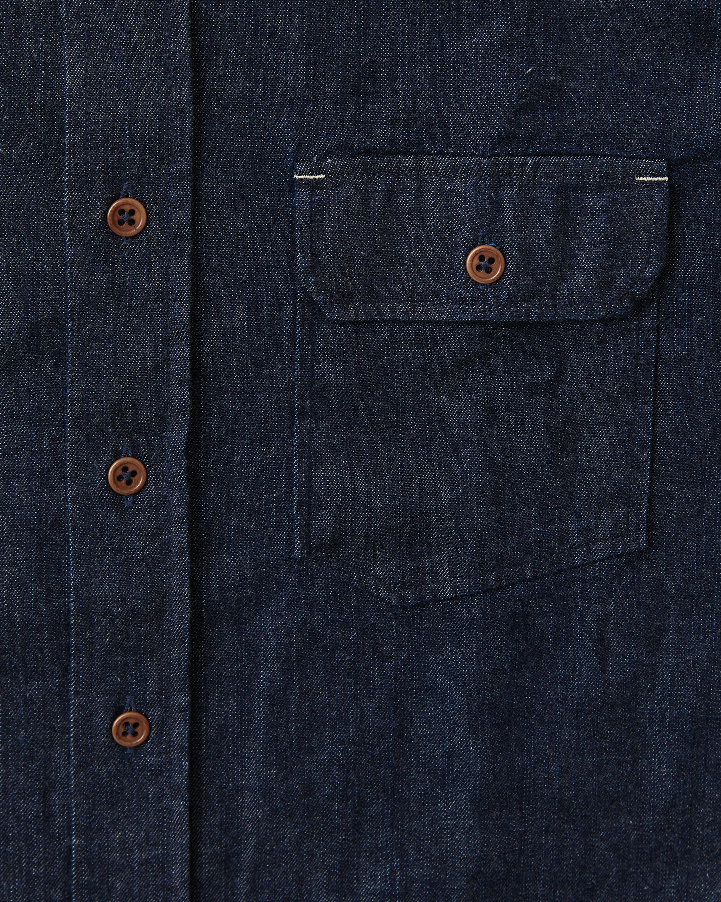Indigofera Alamo Shirt 8oz Denim Indigo