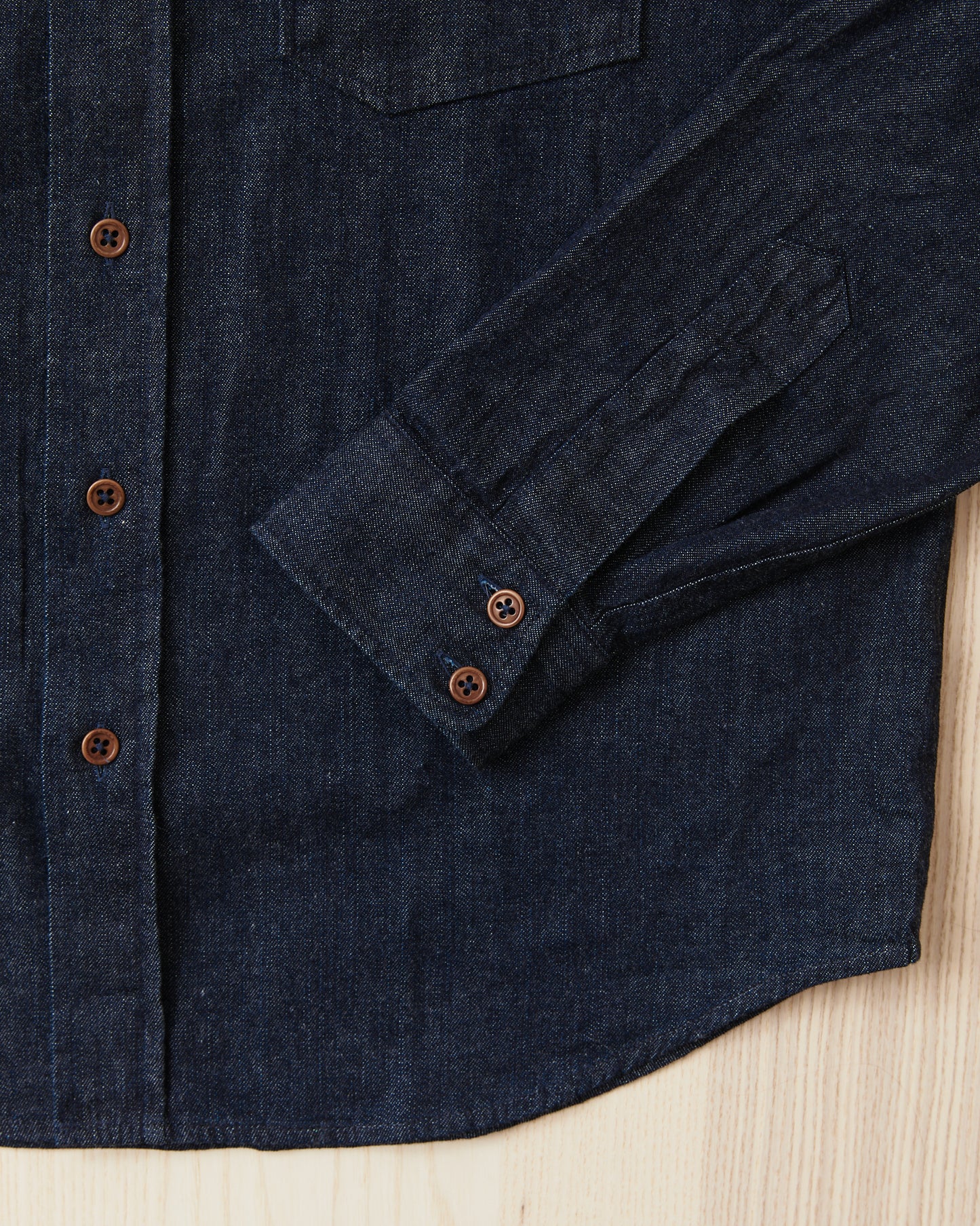 Indigofera Alamo Shirt 8oz Denim Indigo