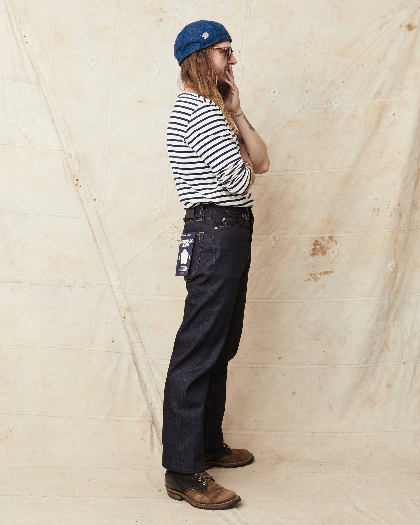 Momotaro MMJB0100 #100 Standard Straight 14.7oz Jeans Indigo