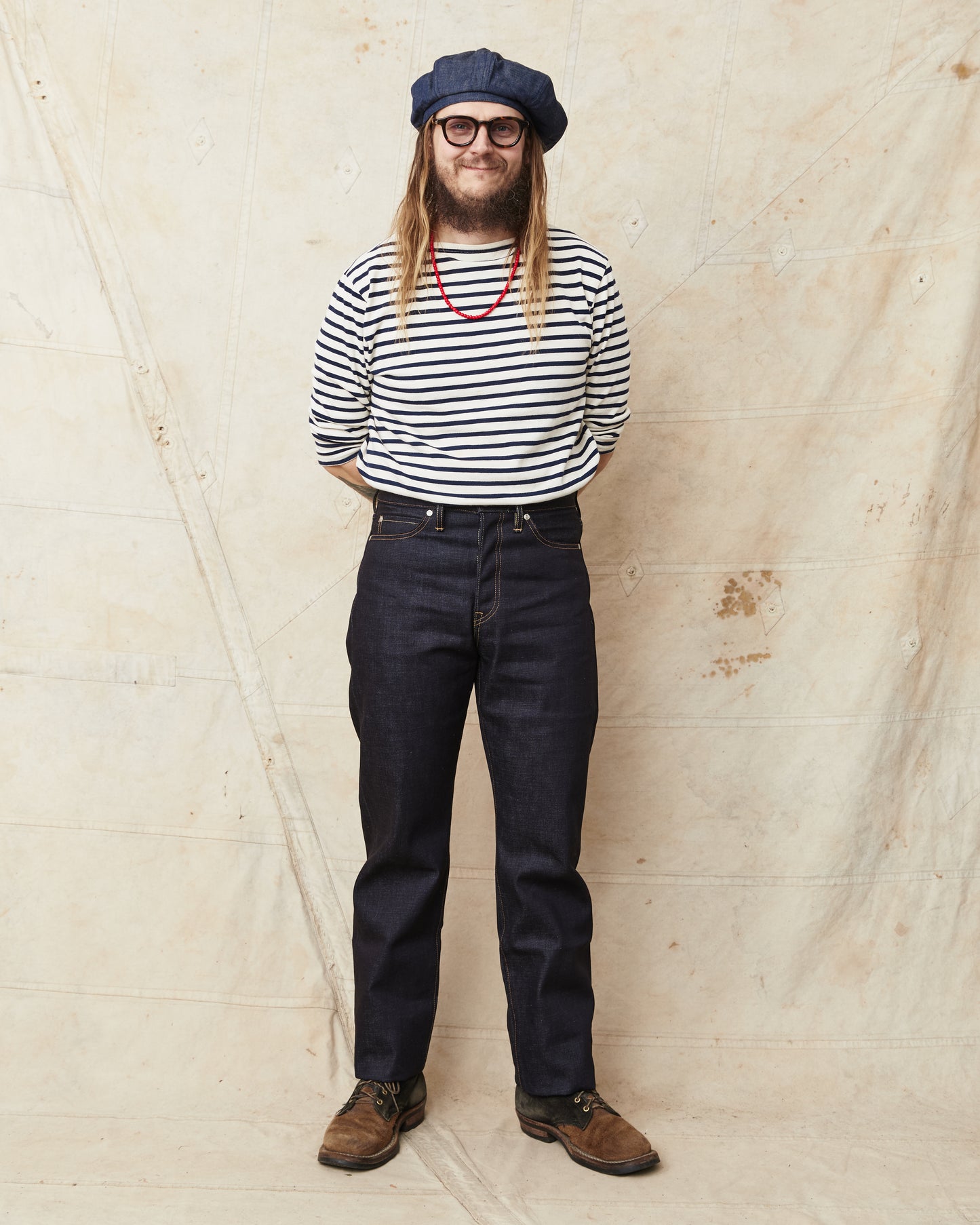 Japan Blue JBCA1003 Denim Beret 10oz Military Denim