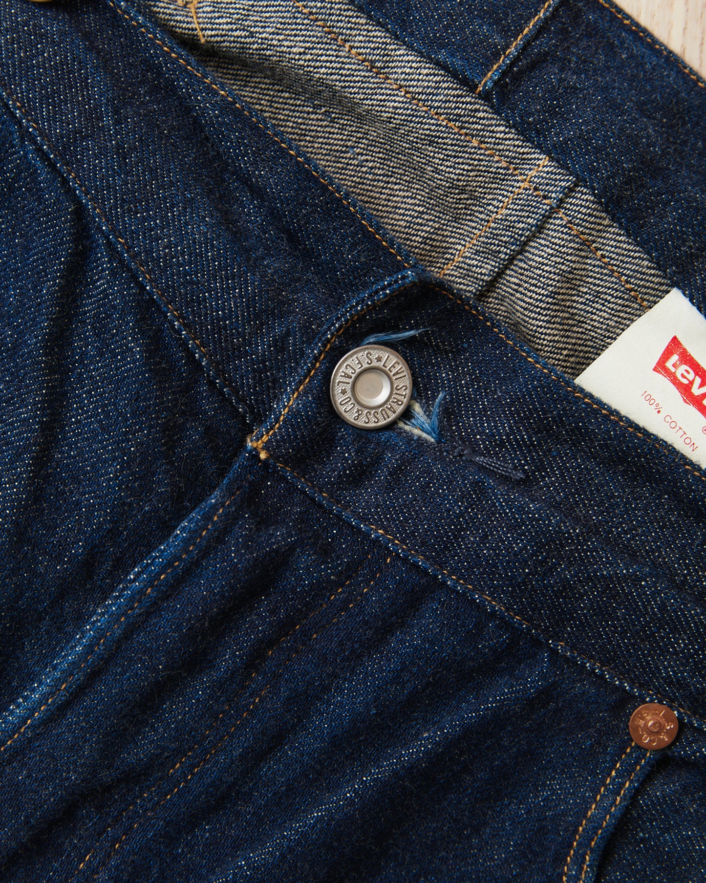 Second Hand LVC 1890 501xx Made in USA 555 Valencia Street Jeans W36/L40