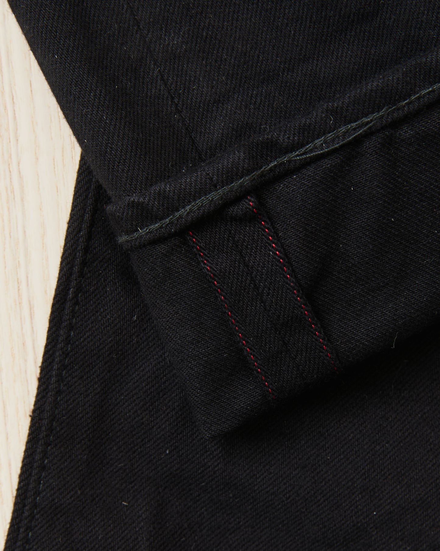 Momotaro MMJE6500 #400 Wide Kyotomontsuki Dyed Jeans Black One Wash