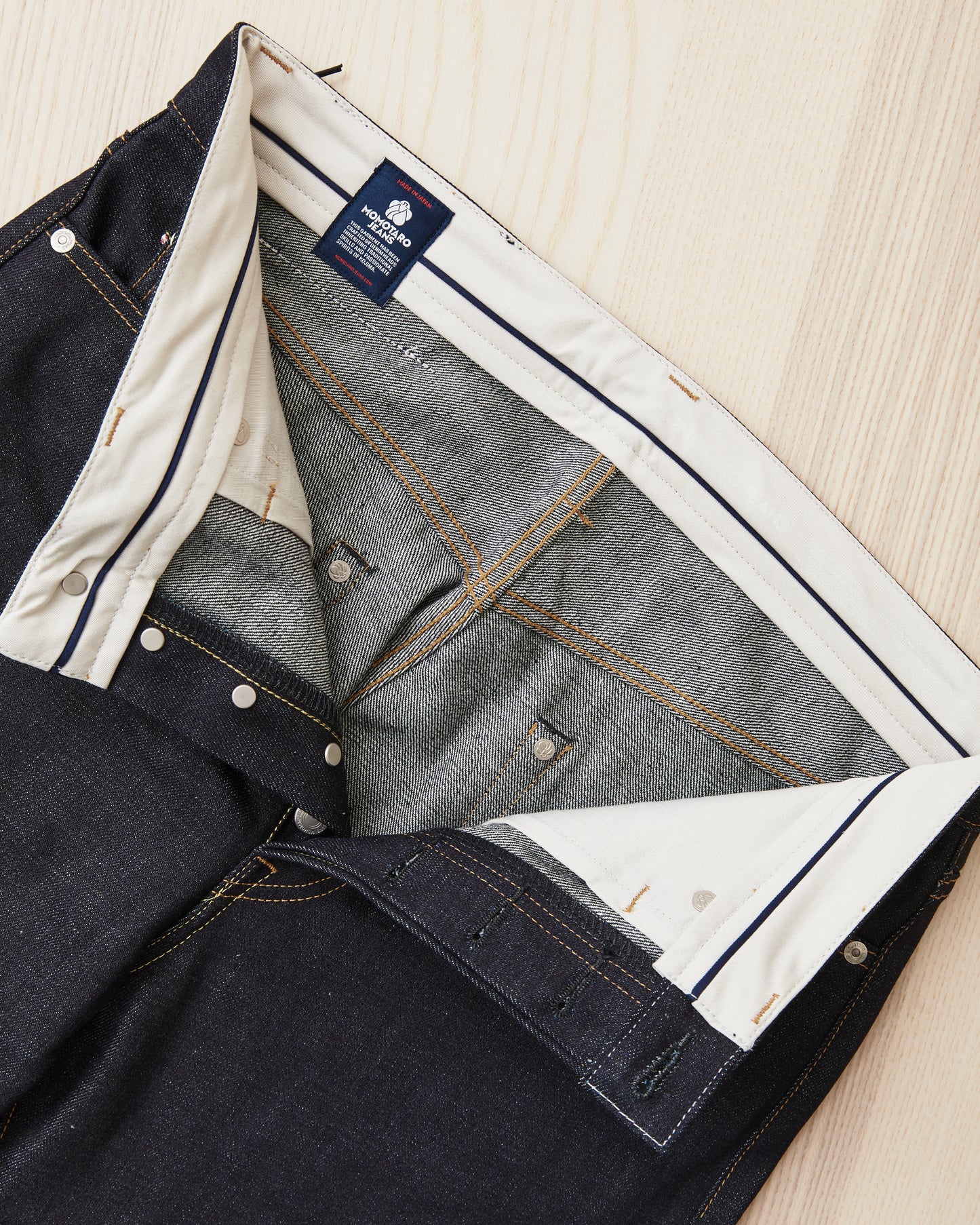 Momotaro MMJB0100 #100 Standard Straight 14.7oz Jeans Indigo