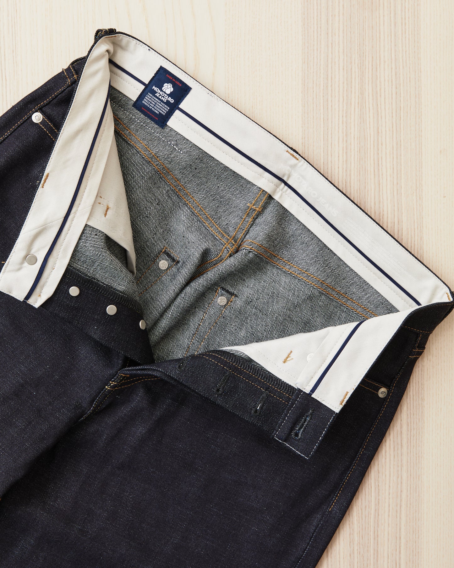 Momotaro MMJB0400 #400 Standard Wide 14.7oz Jeans Indigo