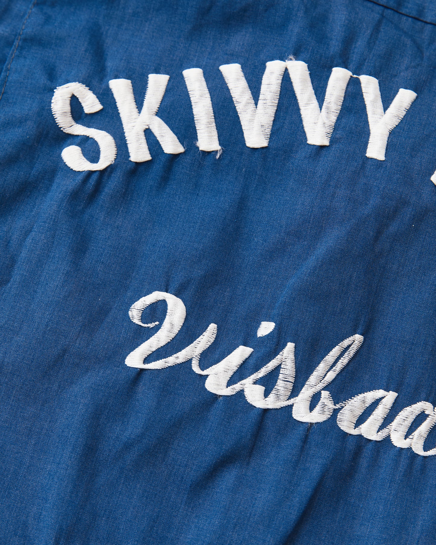 Vintage 50's "Skivvy Nine" Bowling Shirt