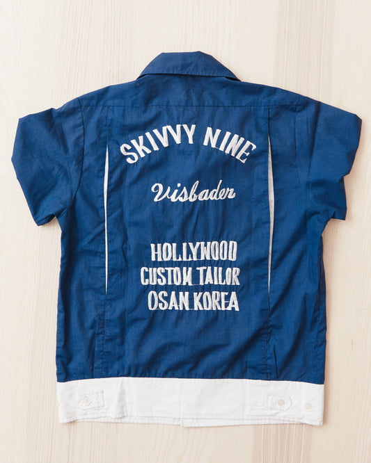Vintage 50's "Skivvy Nine" Bowling Shirt