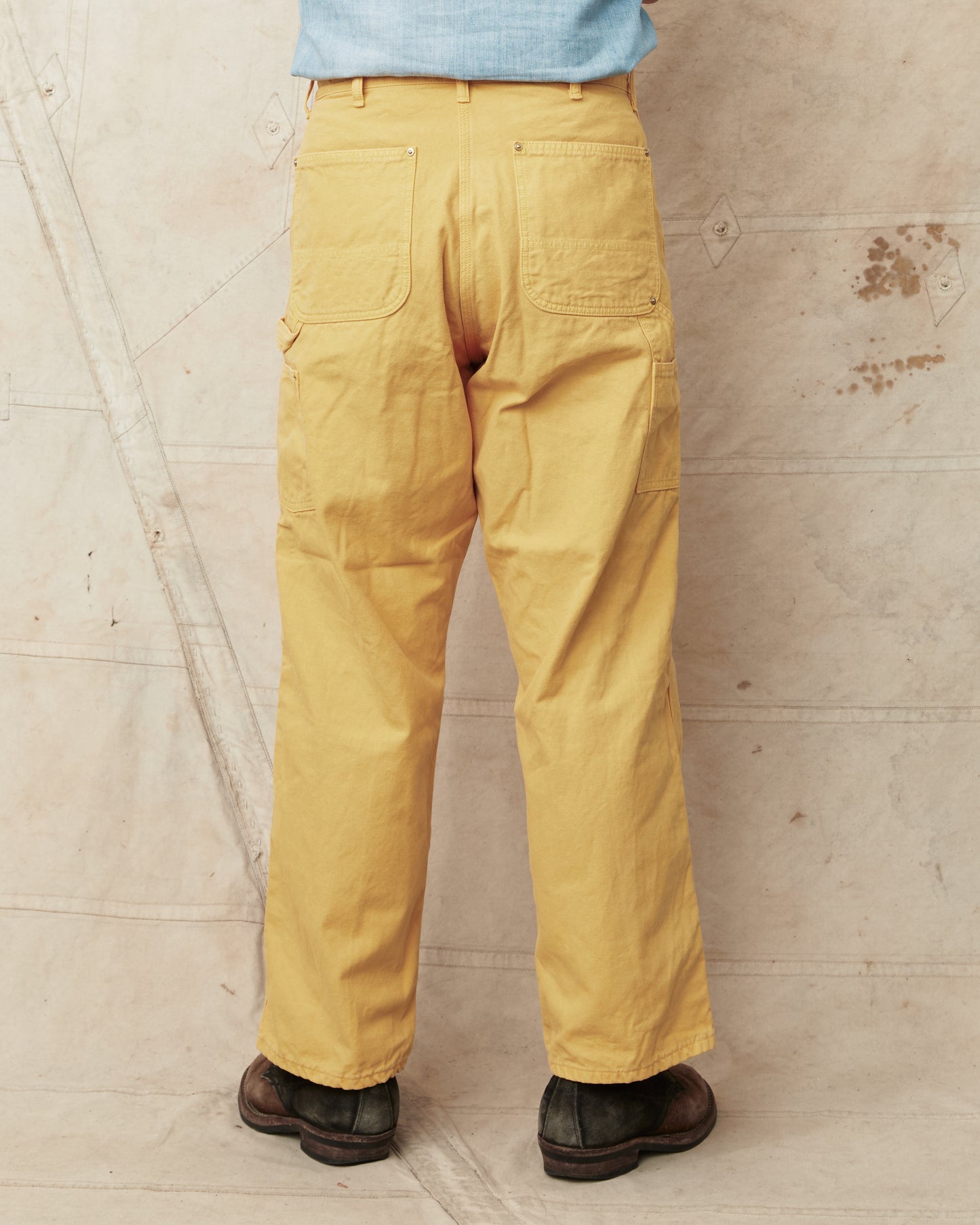 OrSlow 5328 Dad's Fit Painter Pants Yellow