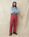 OrSlow 5328 Dad's Fit Painter Pants Red