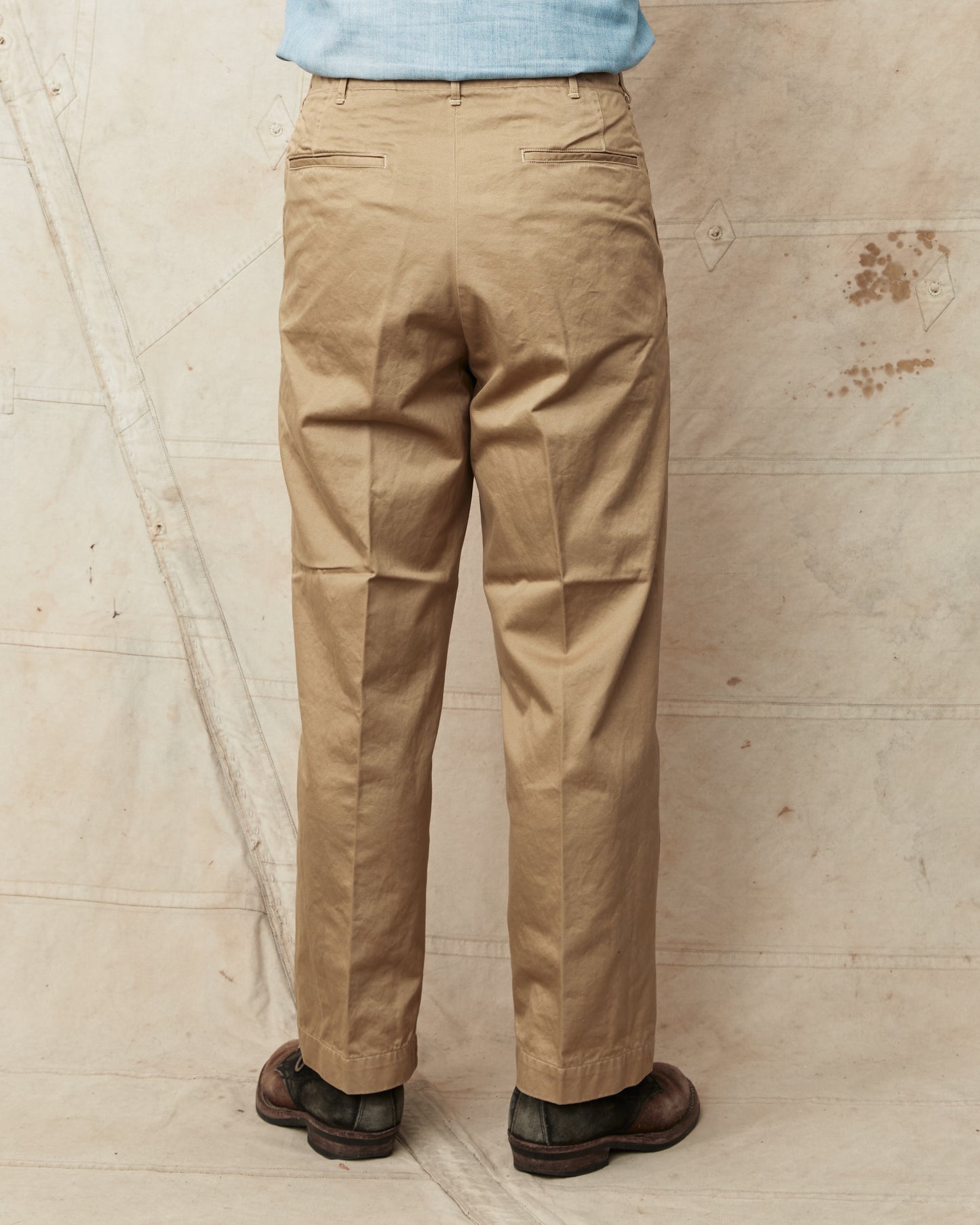 OrSlow V5361-41 Vintage Fit Army Trousers Dark Khaki