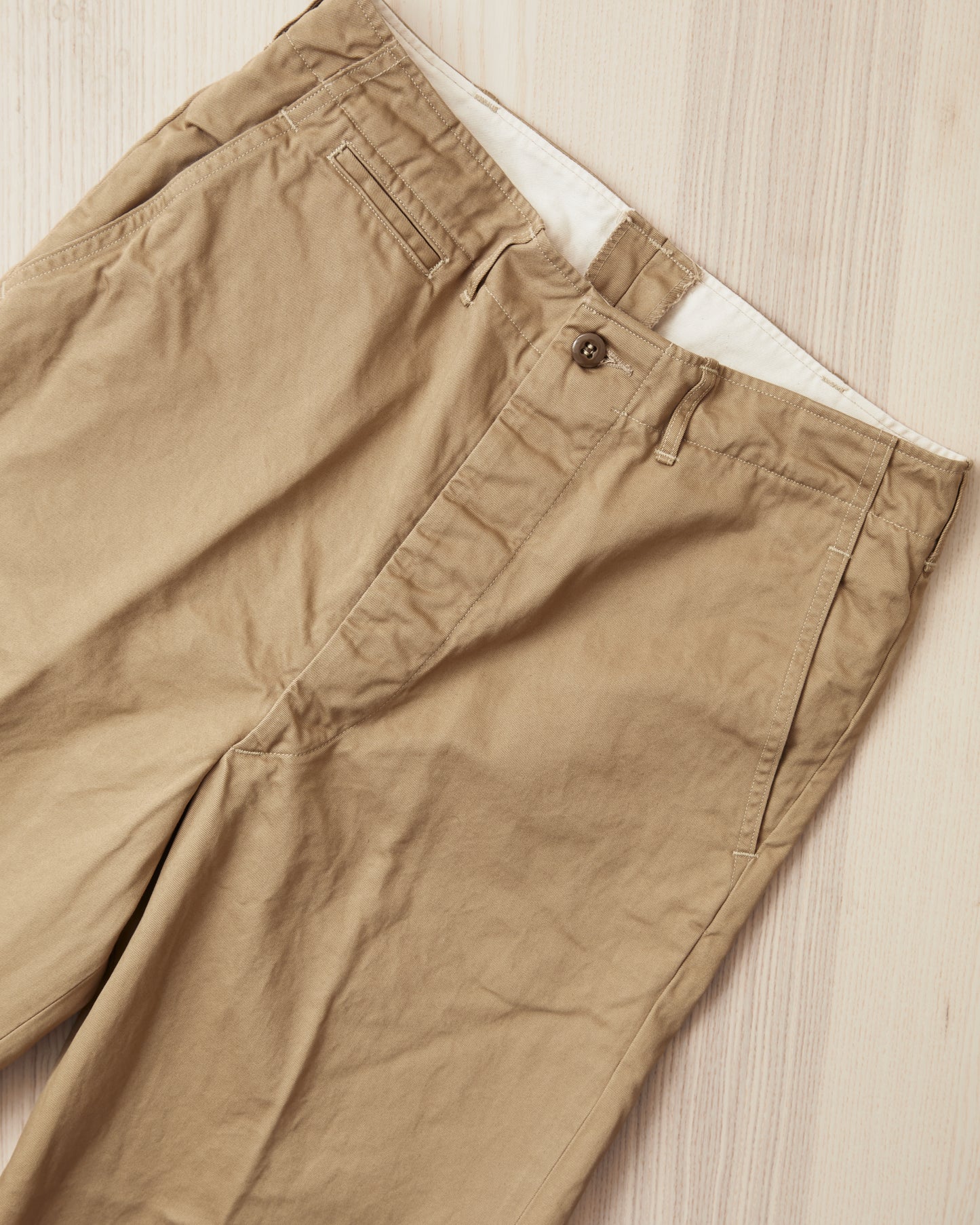 OrSlow V5361-41 Vintage Fit Army Trousers Dark Khaki