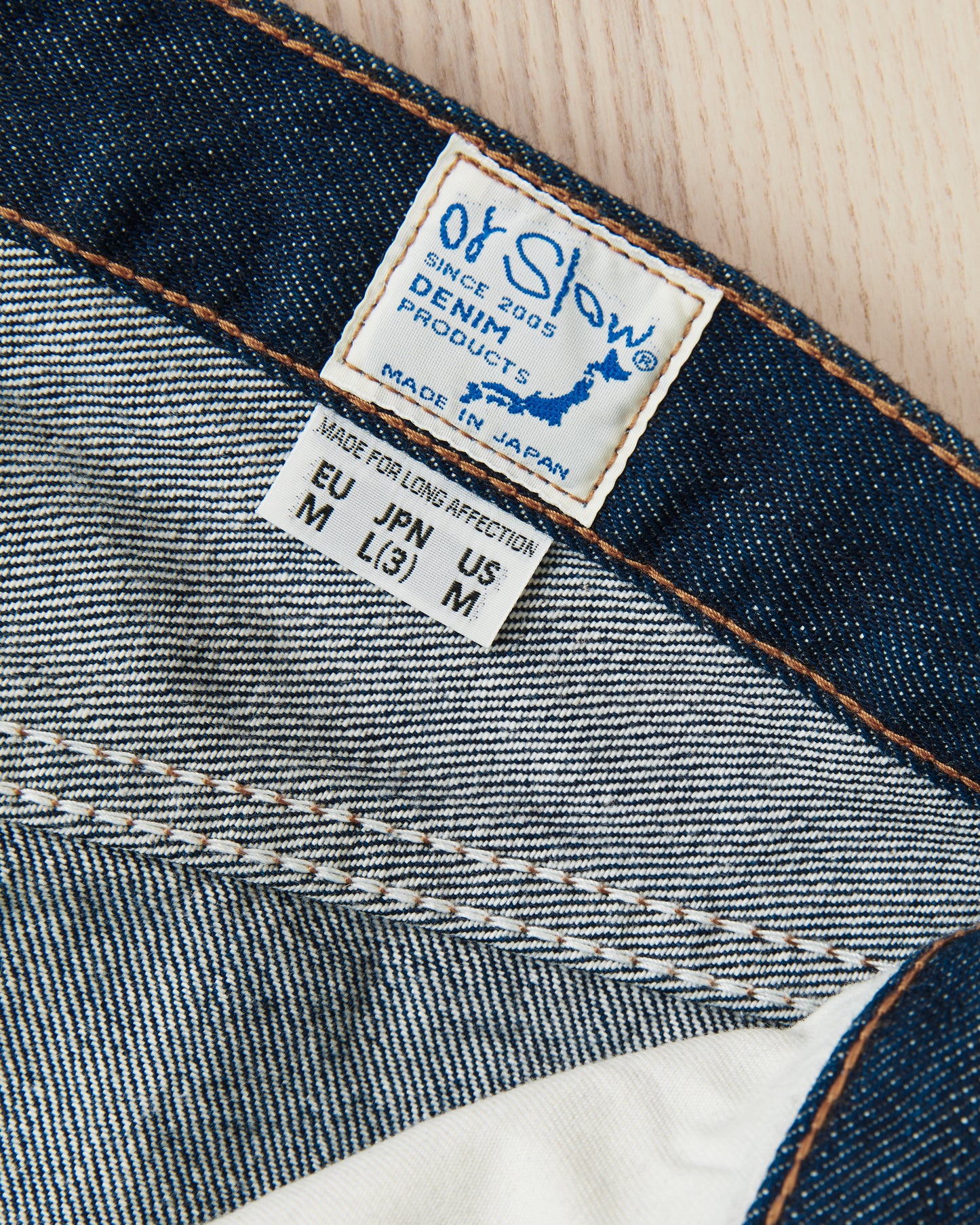 OrSlow 101OW 101 Dad's Fit Jeans One Wash