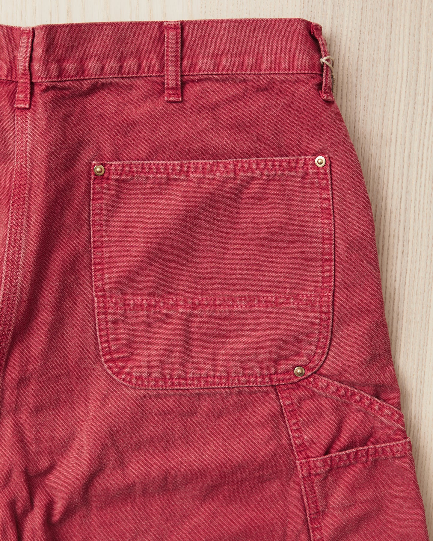 OrSlow 5328 Dad's Fit Painter Pants Red