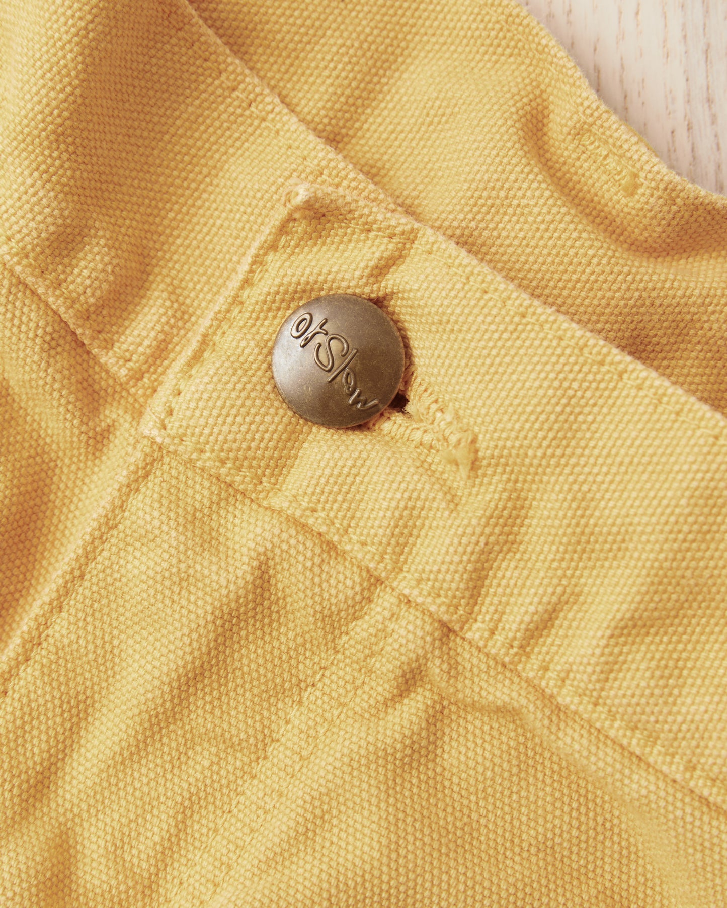 OrSlow 5328 Dad's Fit Painter Pants Yellow