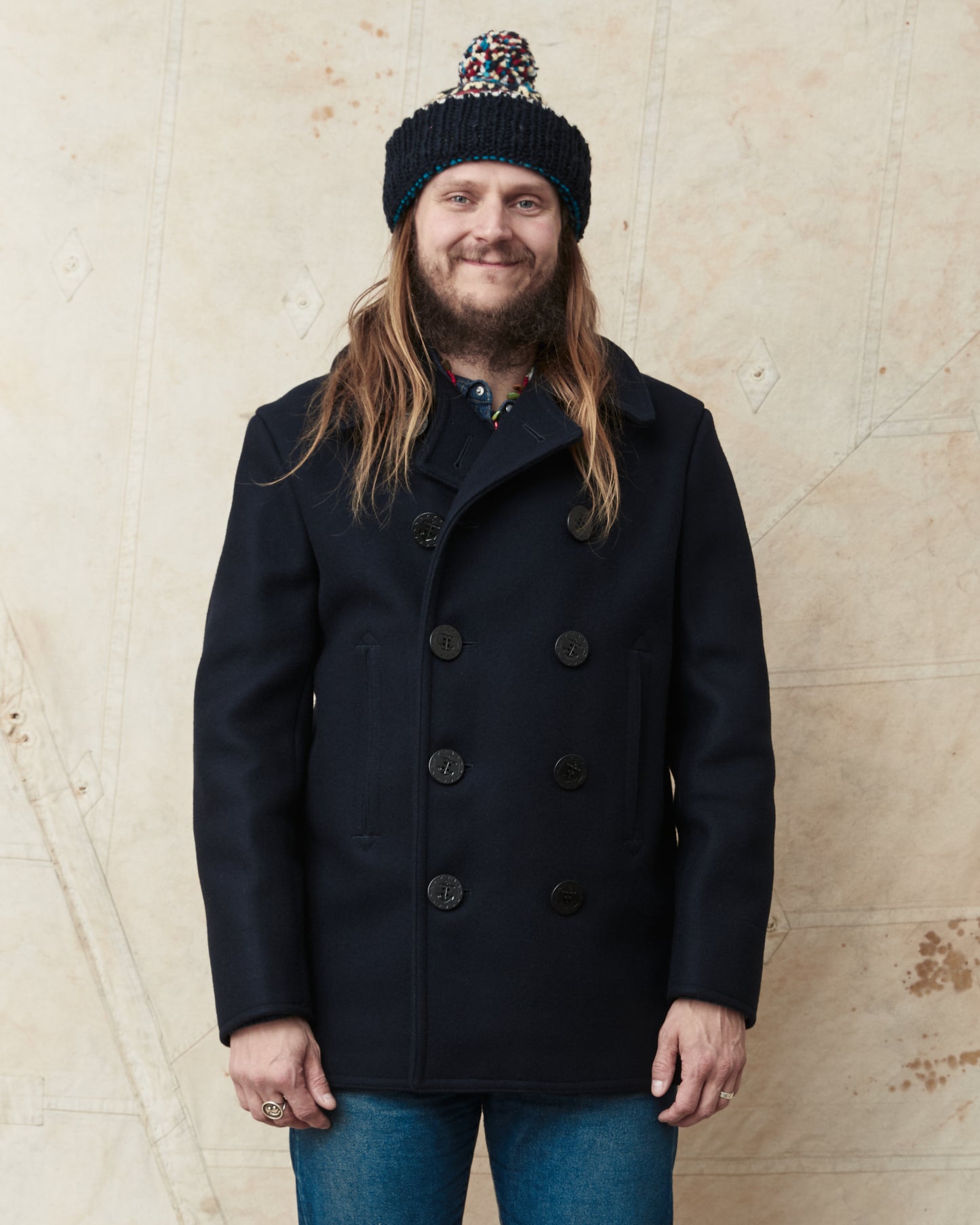 Buzz Rickson's Pea-Coat “Naval Clothing Factory” BR11554