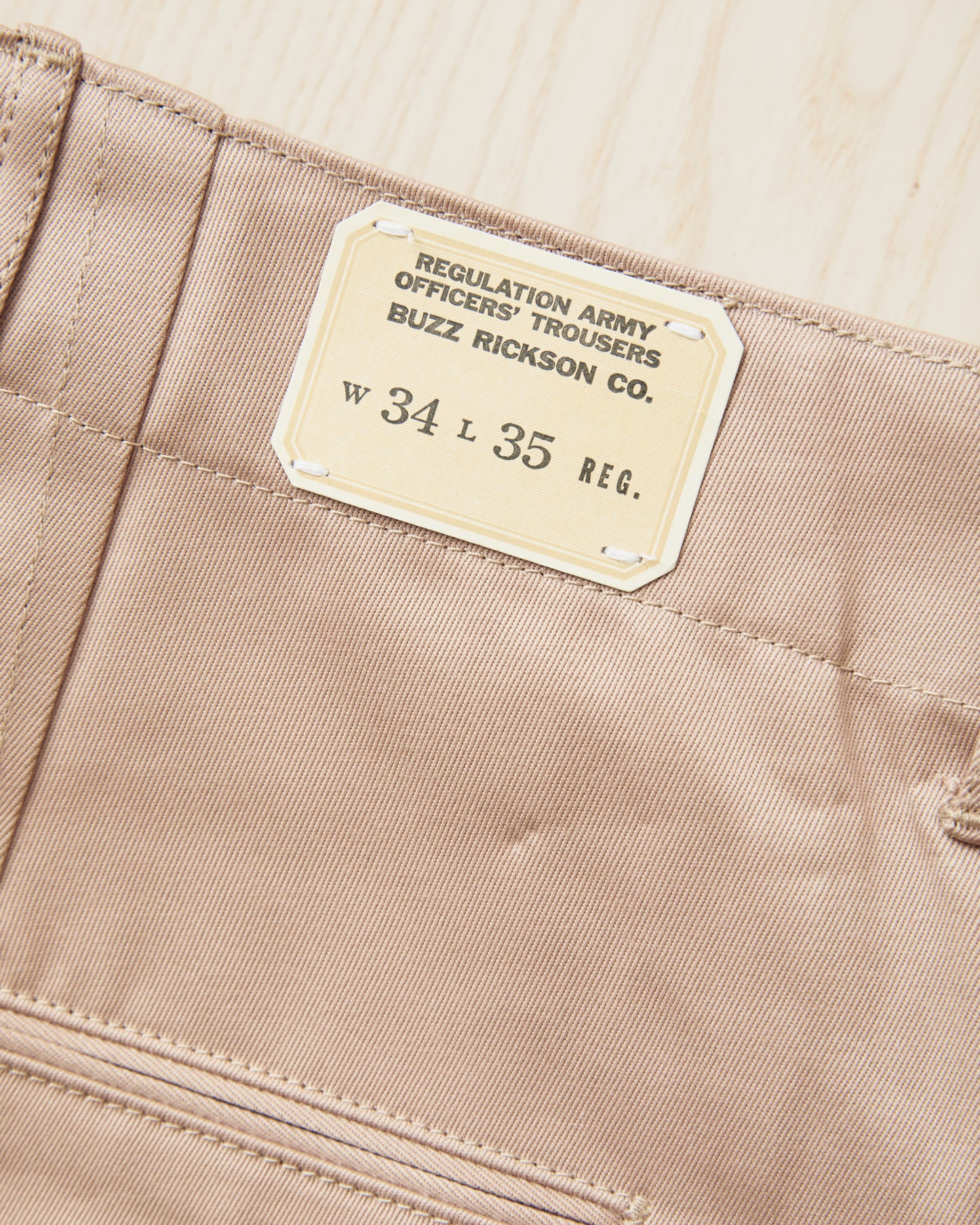 Buzz Rickson's M43036 Chino 1942 Model Beige