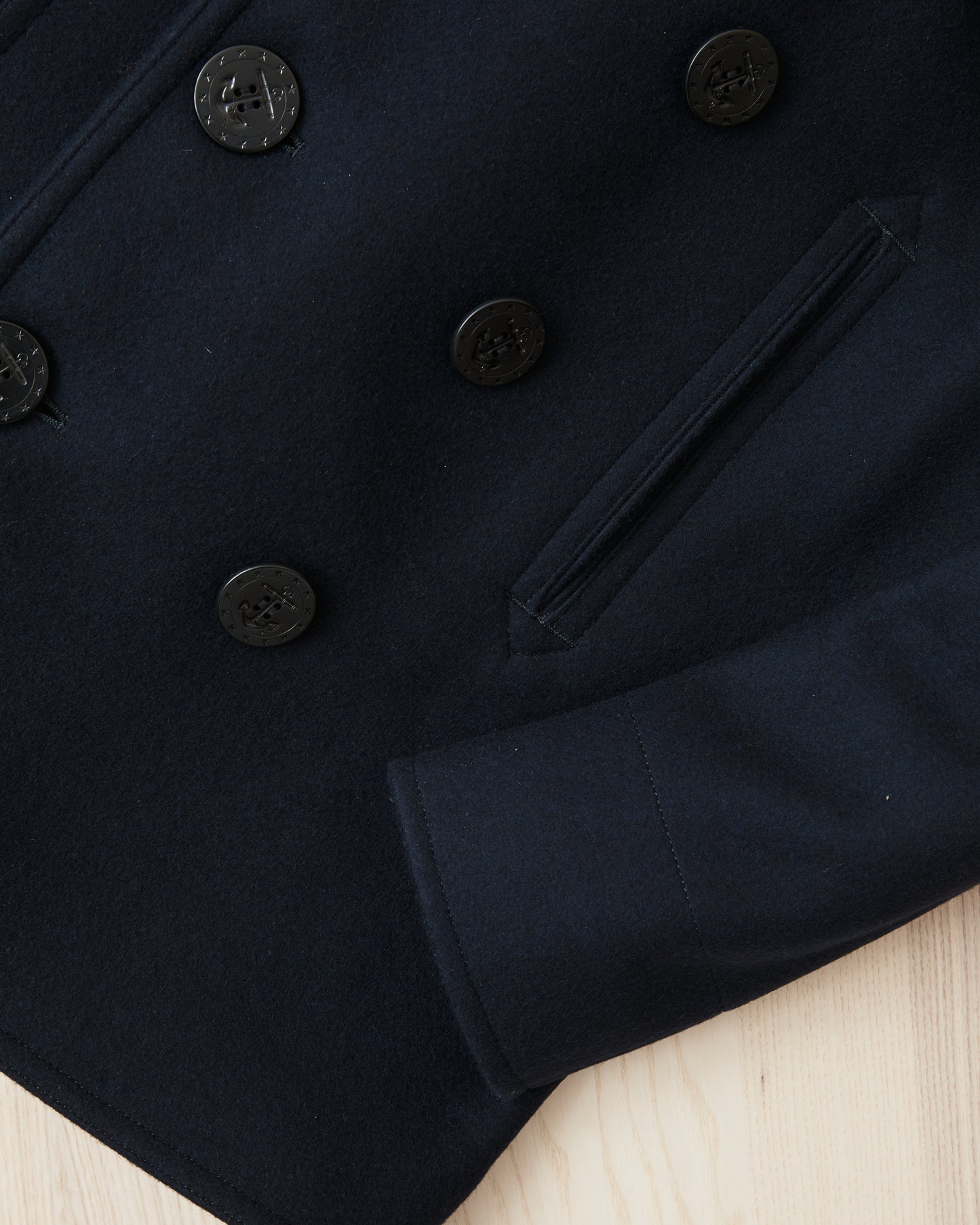 Buzz Rickson's Pea-Coat “Naval Clothing Factory” BR11554