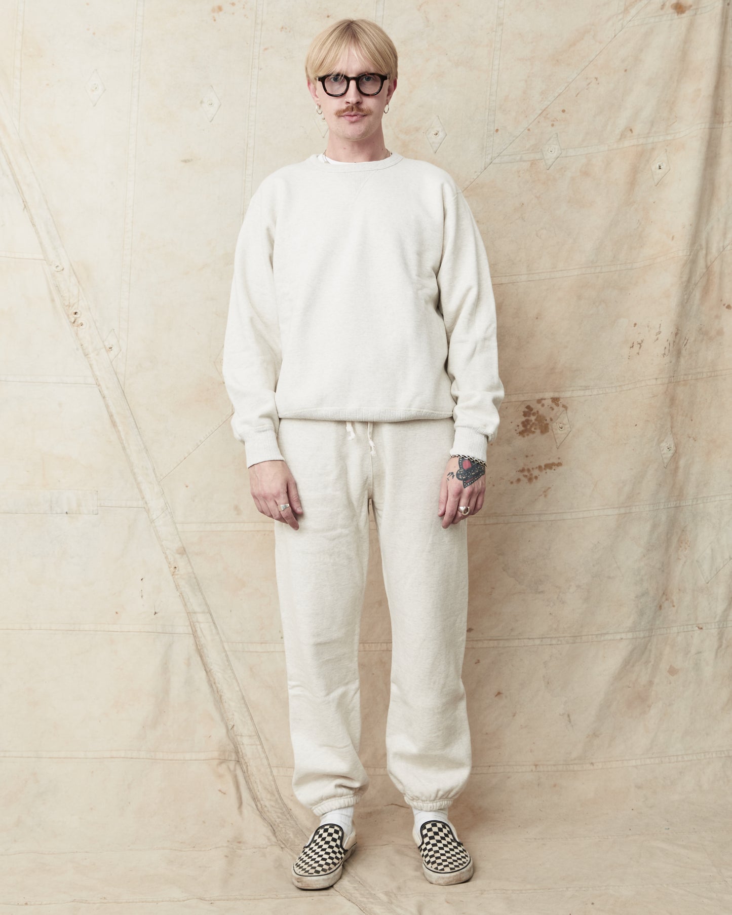 Whitesville Heavy Sweat Pants Oatmeal WV49036