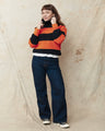 Heimat Signal Rollneck Wool Rescue Orange / Ink - Rugby
