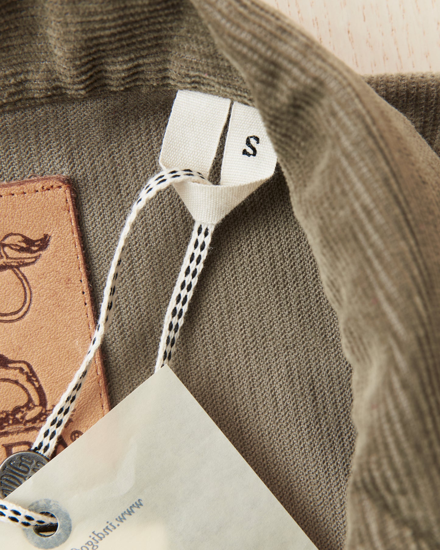 Indigofera Cooper Jacket Corduroy 13W Stone Green