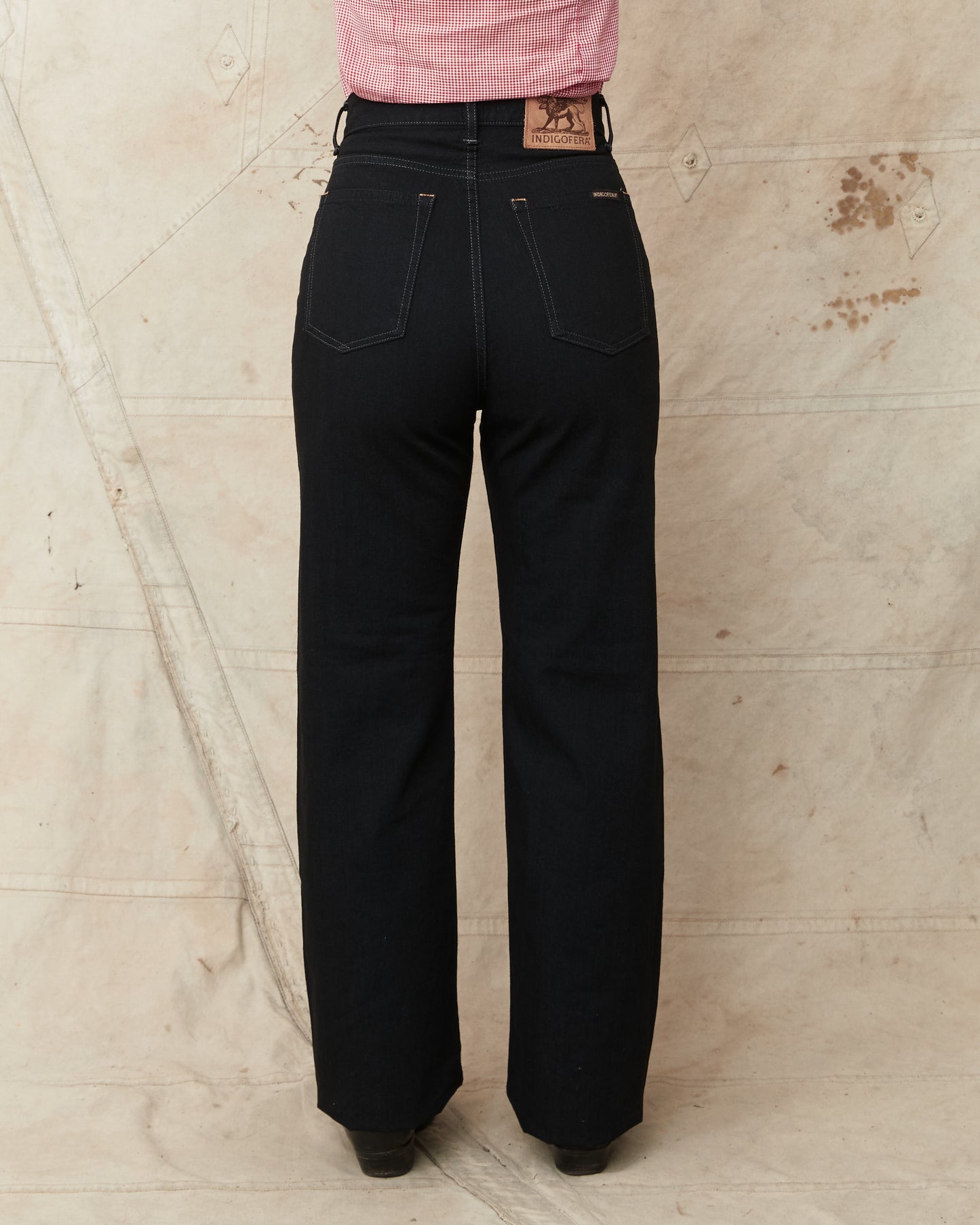 Indigofera Roslyn Women's Jeans Sootblack 2by1 Denim
